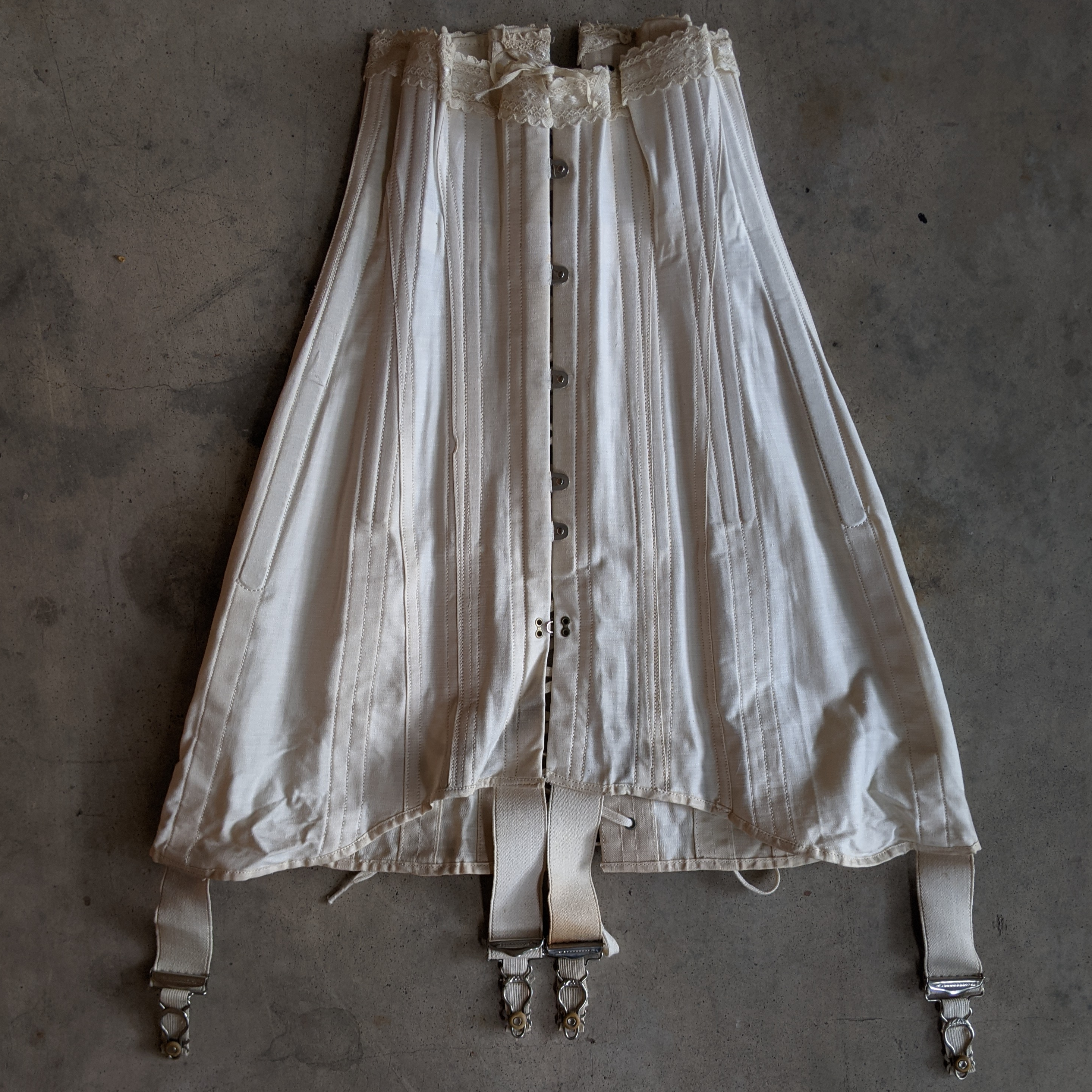 1910s Deadstock Corset - 21" -