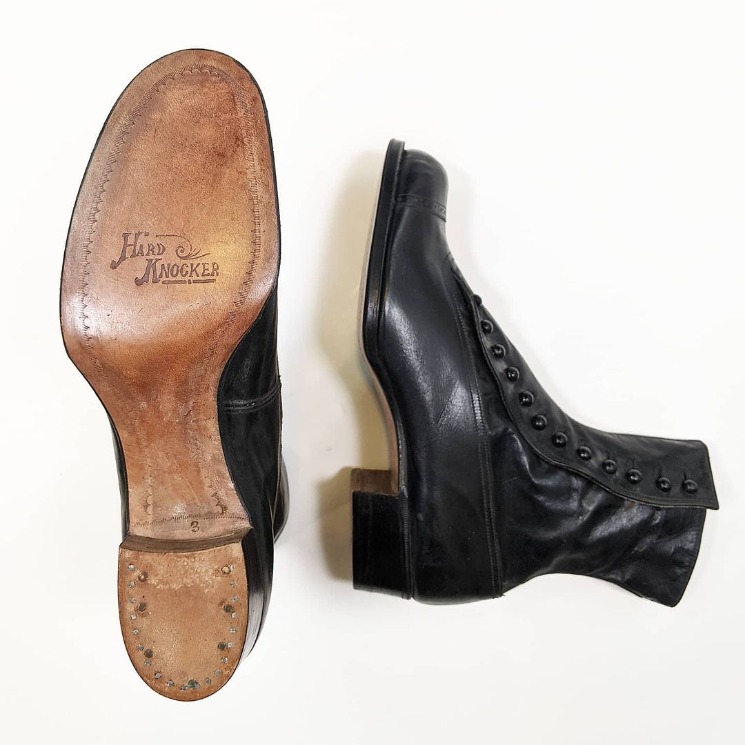 1910s Side Button Boots | Approx Sz 5