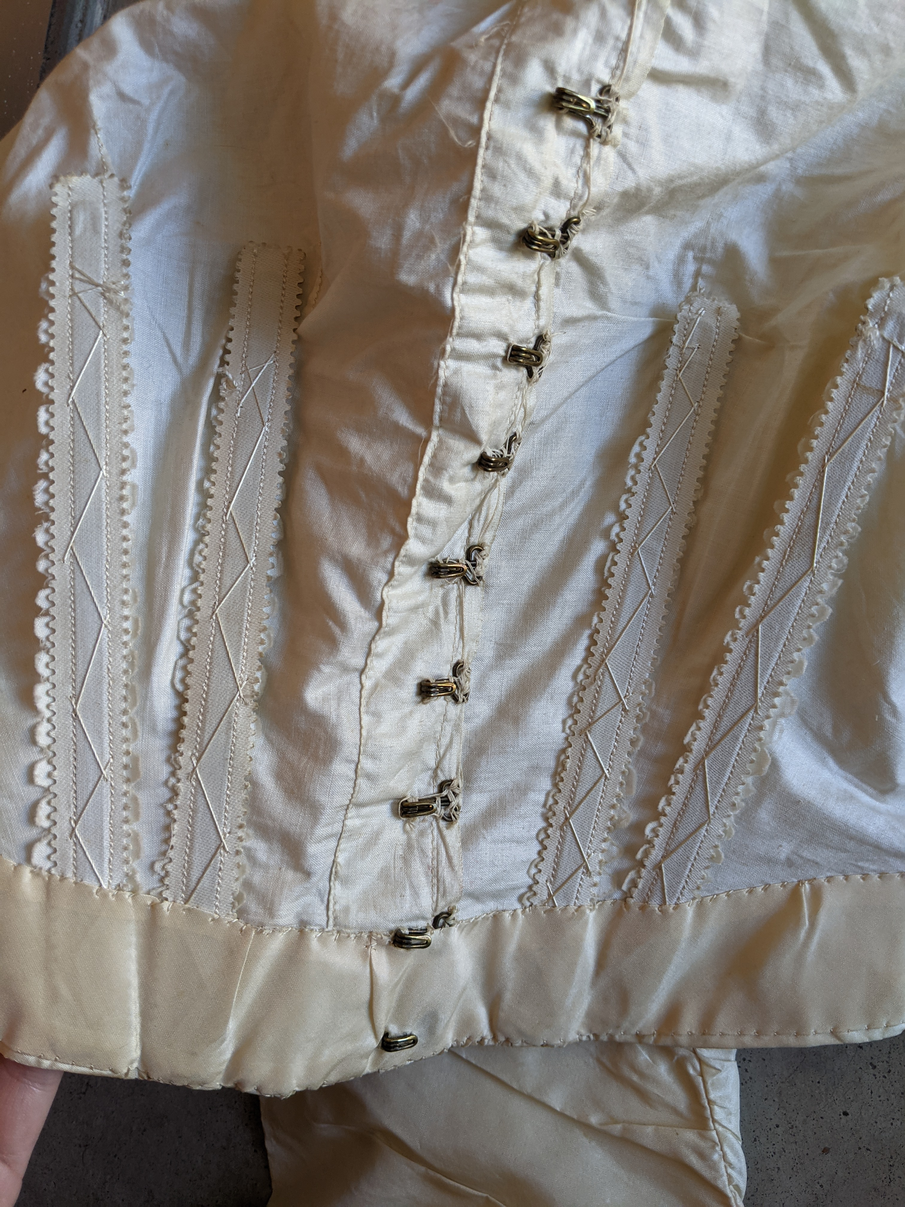 Wedding Gown c. 1899