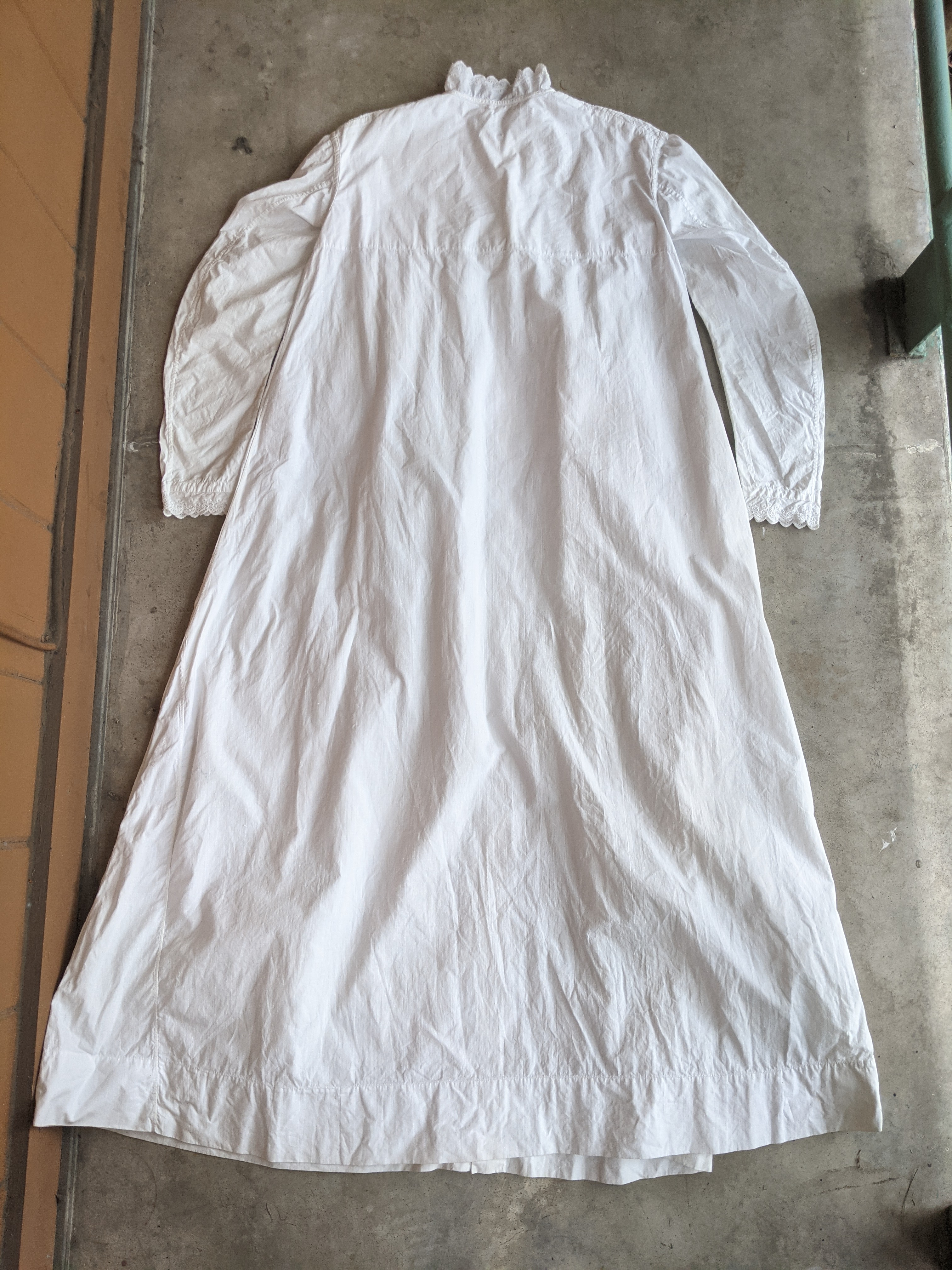 1880s Cotton Night Dress