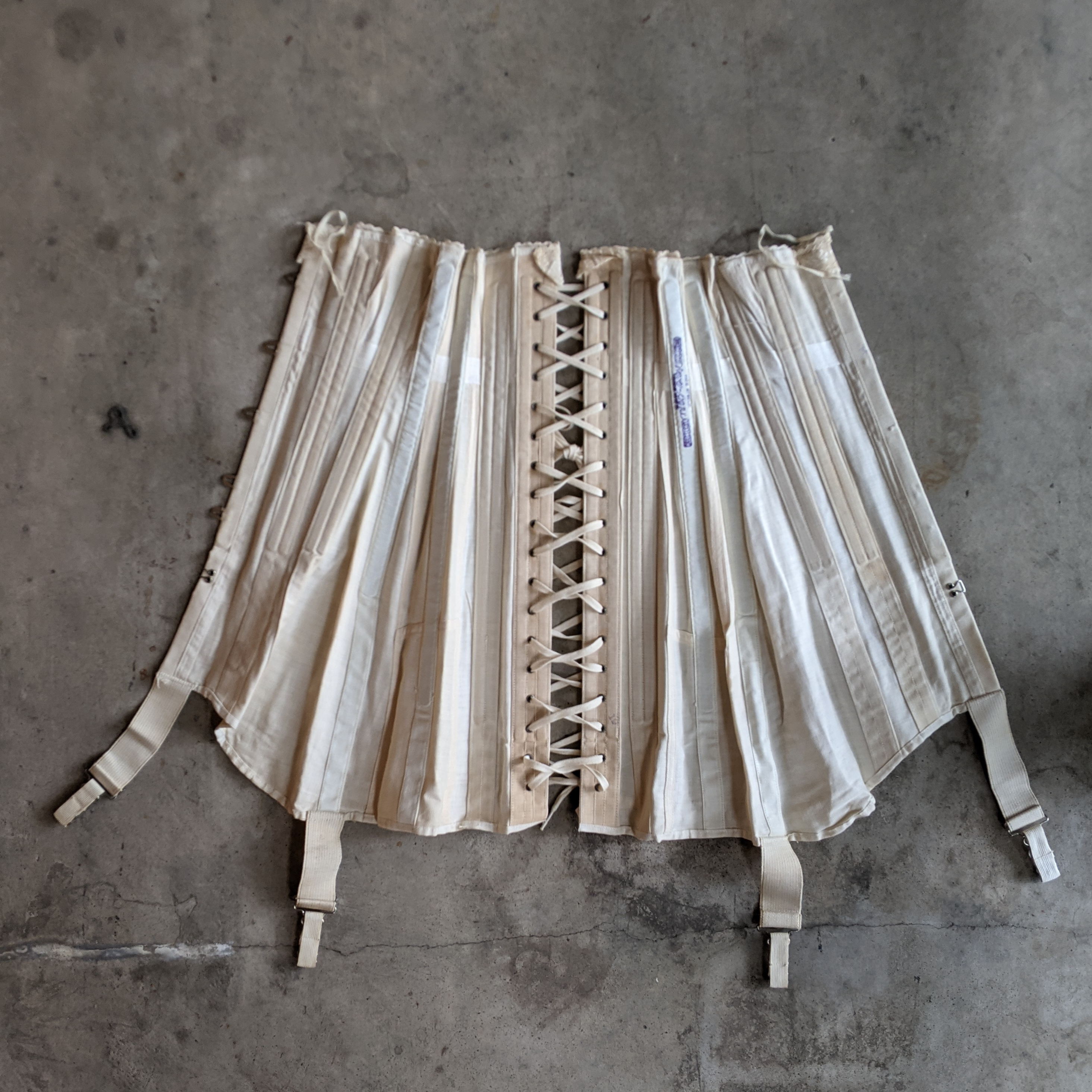 1910s Deadstock Corset - 19" -