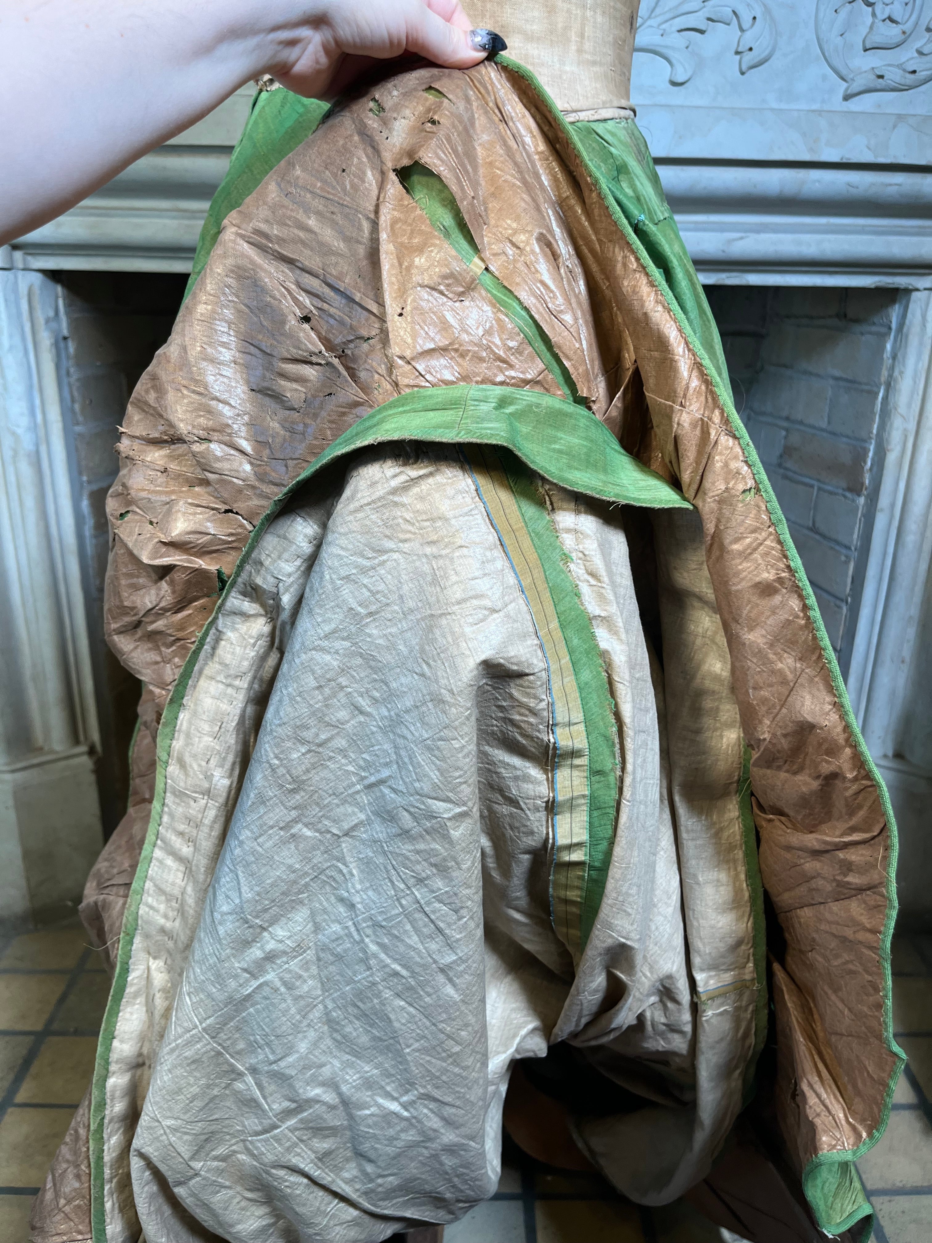 Reserved | Green Skirt c. 1860s