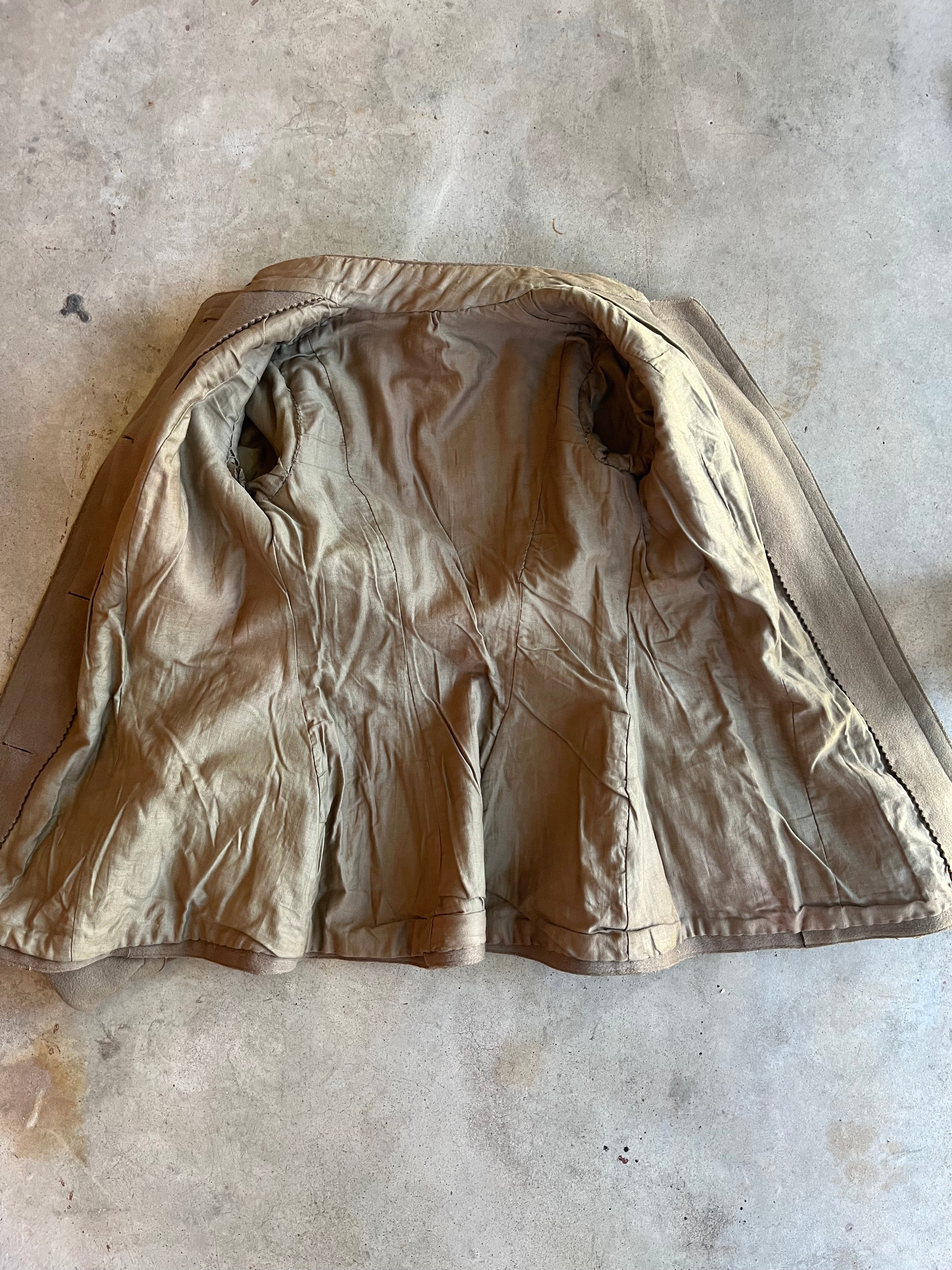 c. 1900s Wool Coat | Petite Size