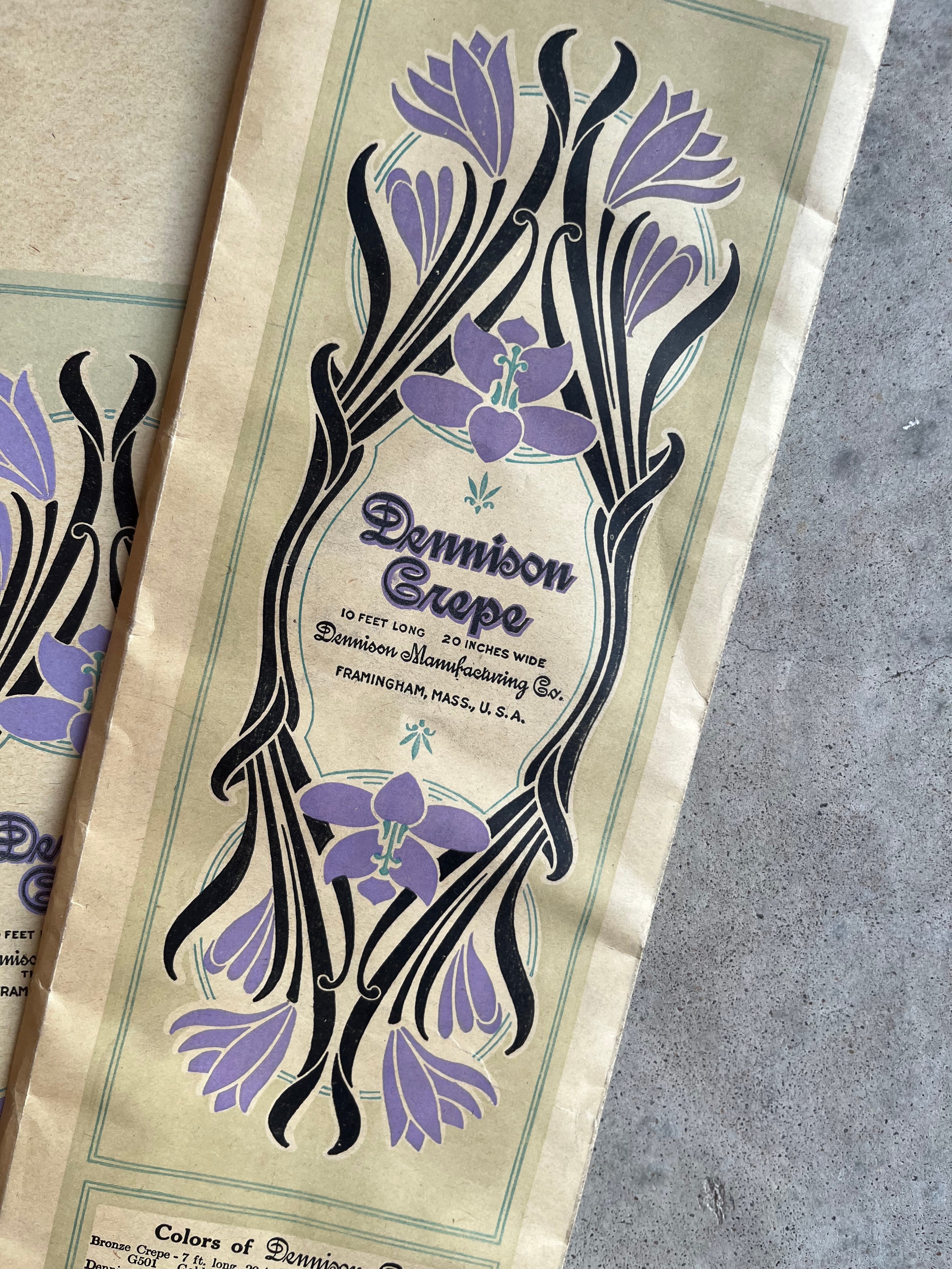 c. 1930s Crepe Paper