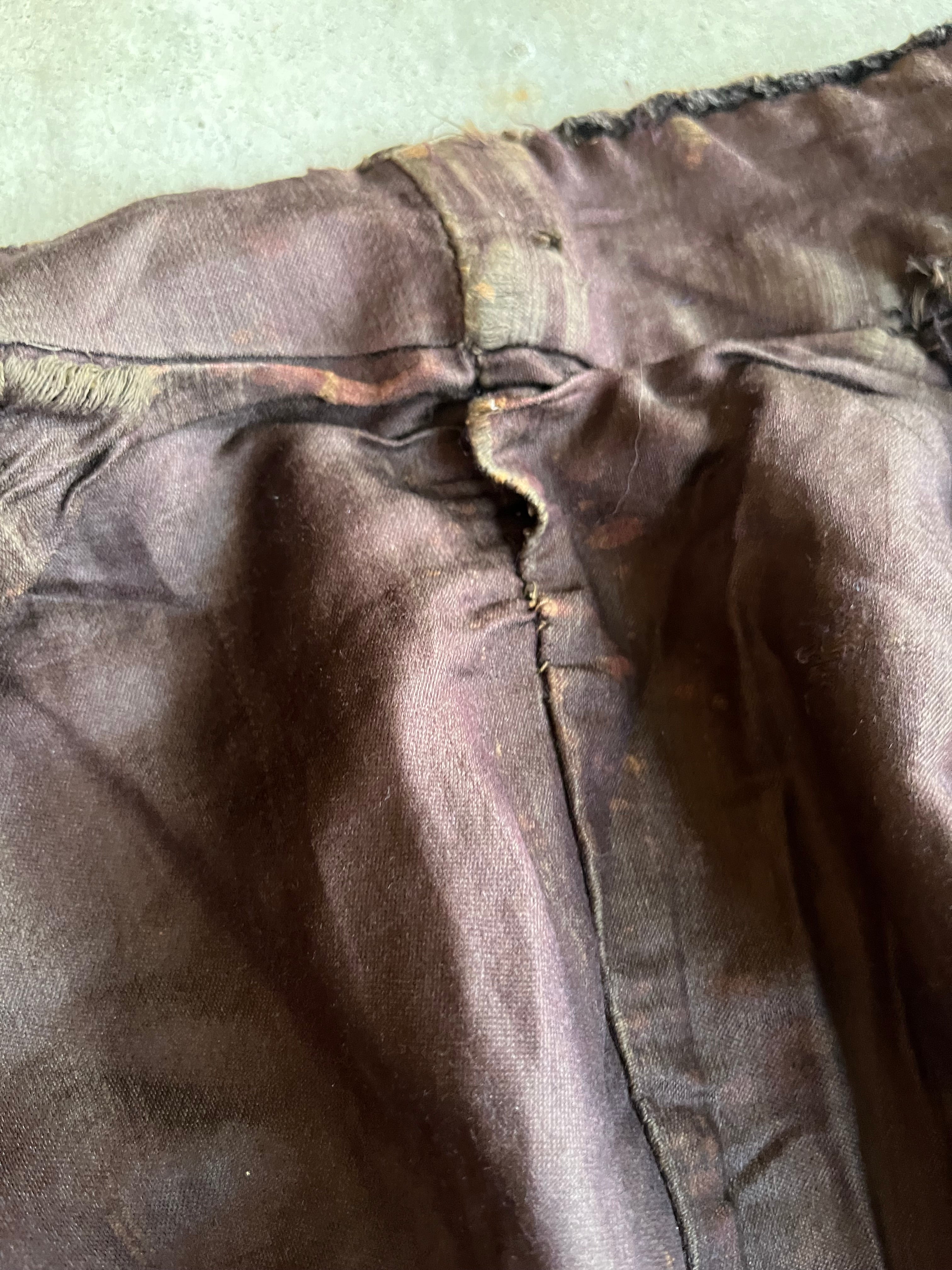c. 1890s Faux Seal Plush Jacket
