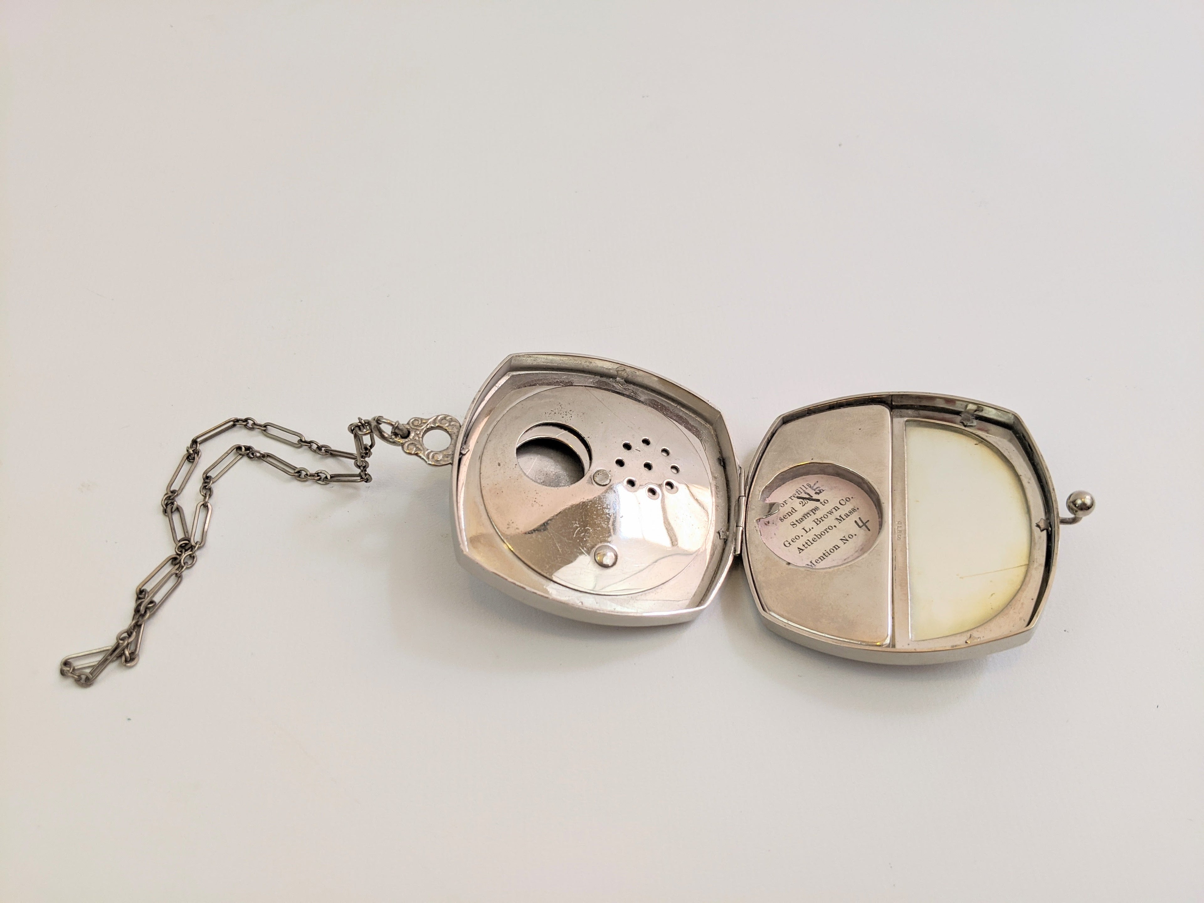 Art Deco Compact Wristlet