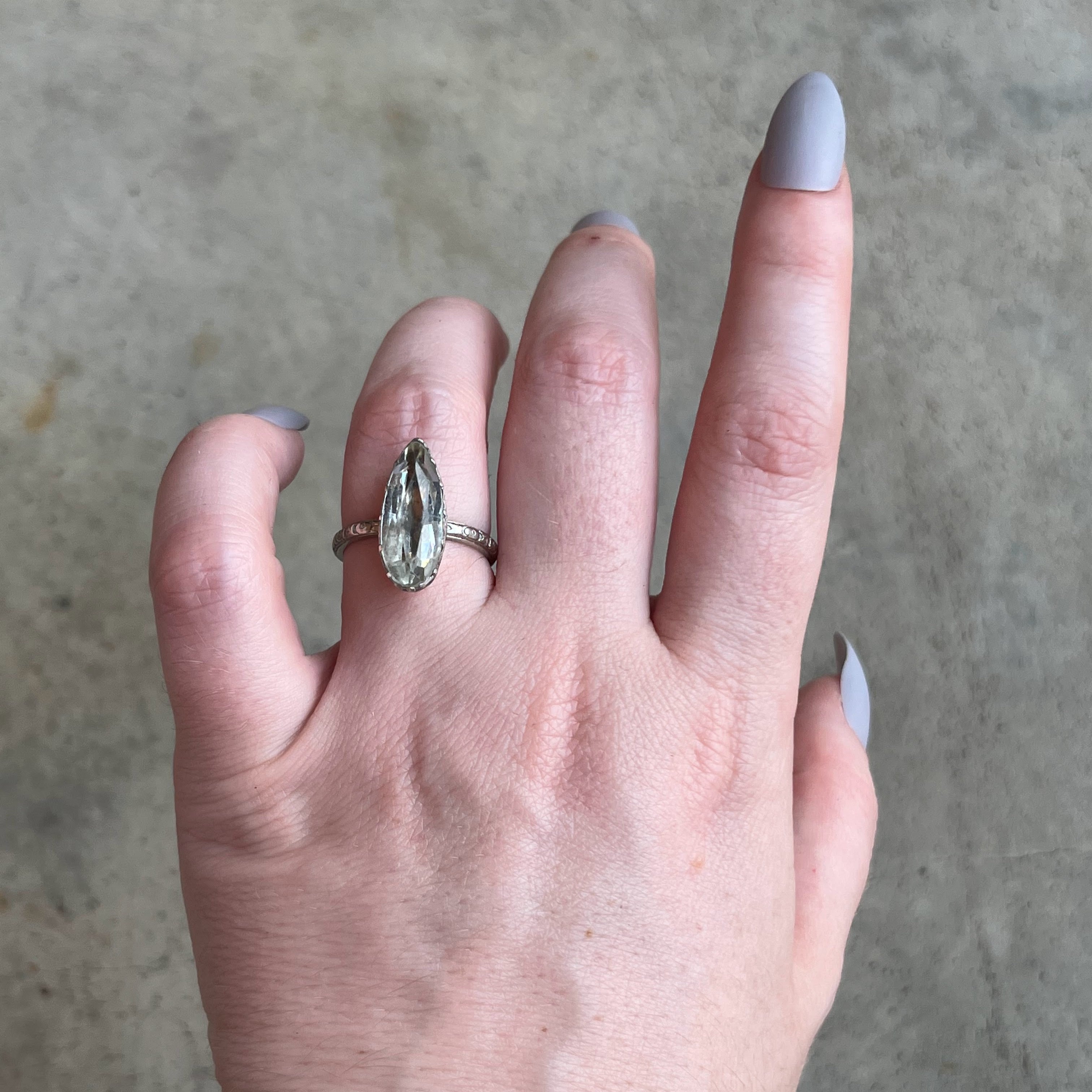 Georgian Paste Conversion Ring