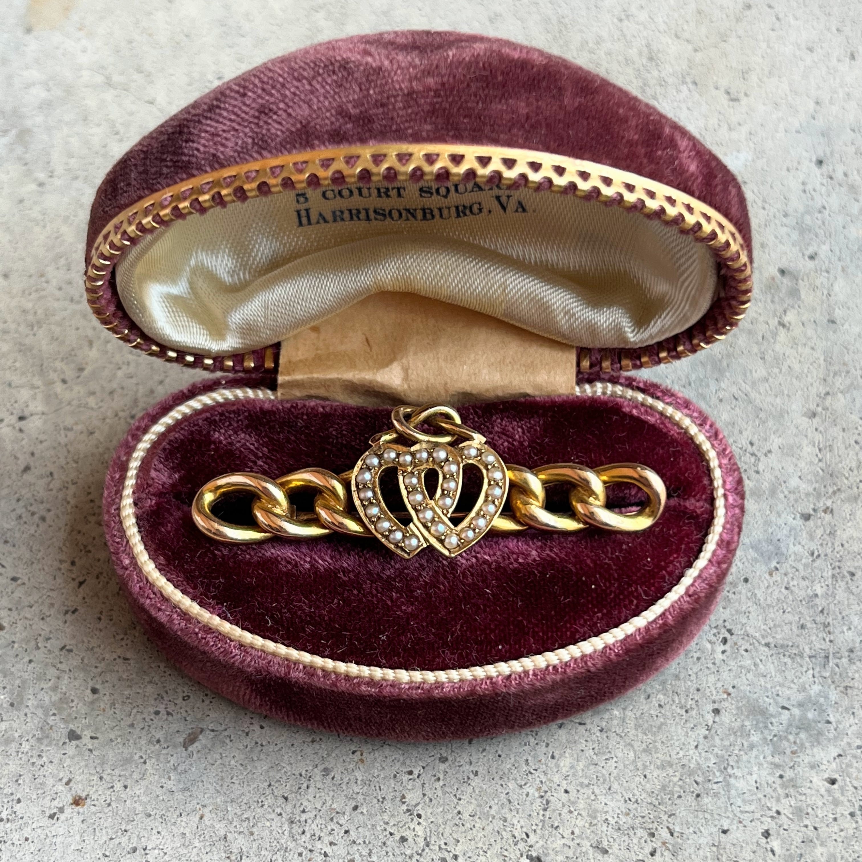 Late 19th c. 14k Gold Lover&