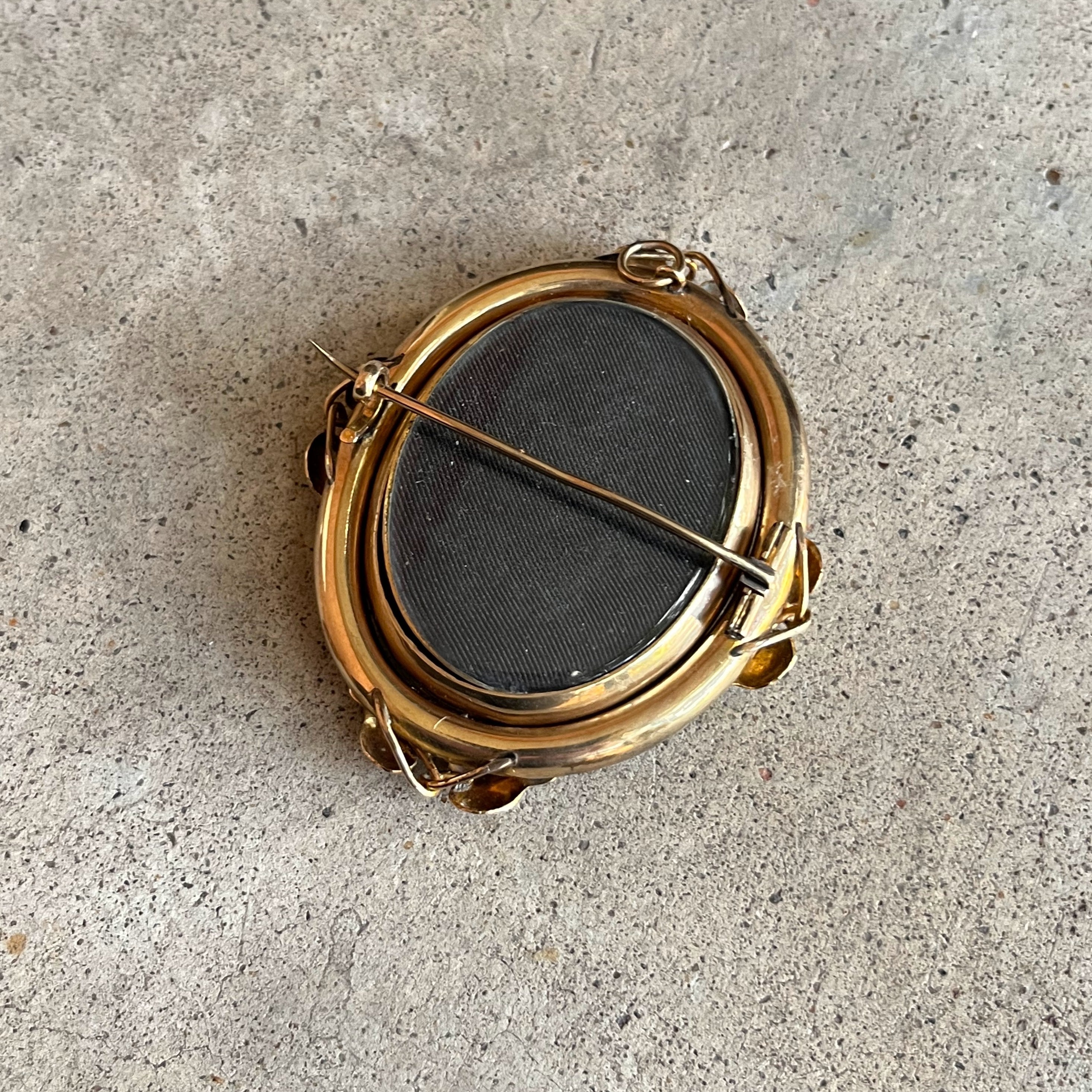 c. 1870s-1880s Prince of Wales Swivel Brooch + Pendant