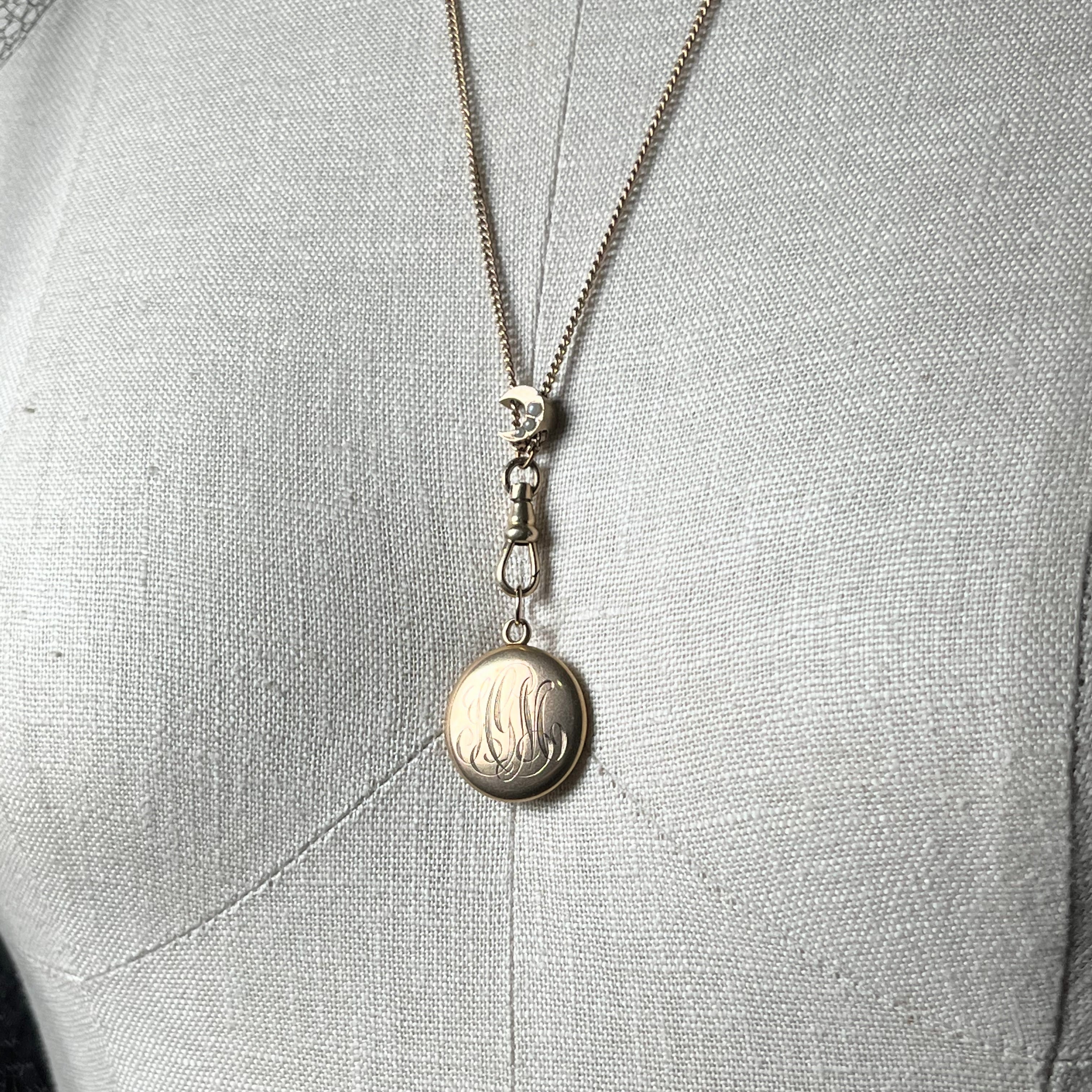 c. 1900s-1910s Gold Filled Locket