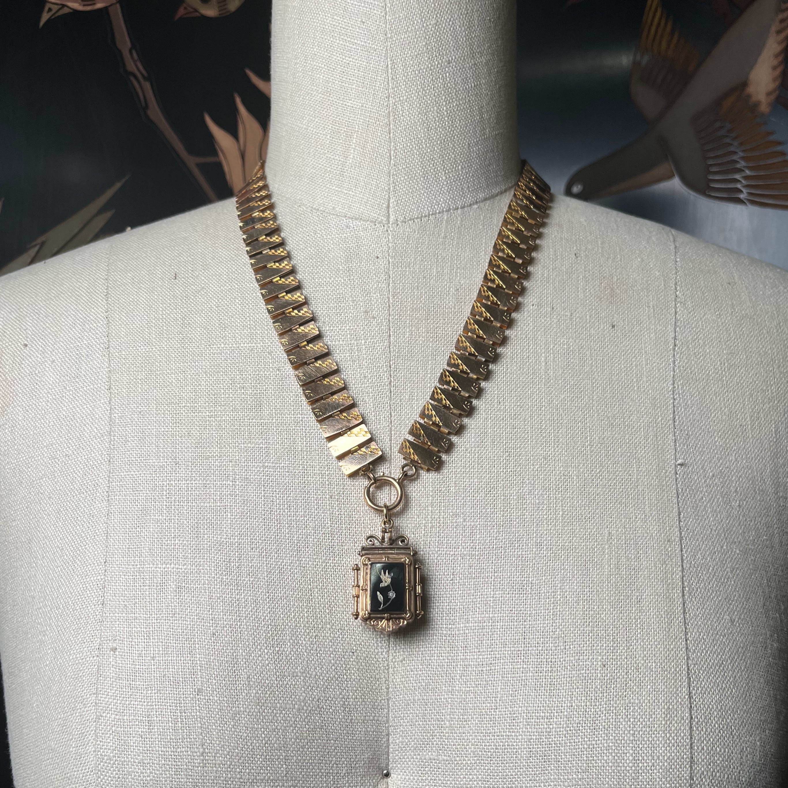 c. 1880s Gold Filled Double Sided Locket