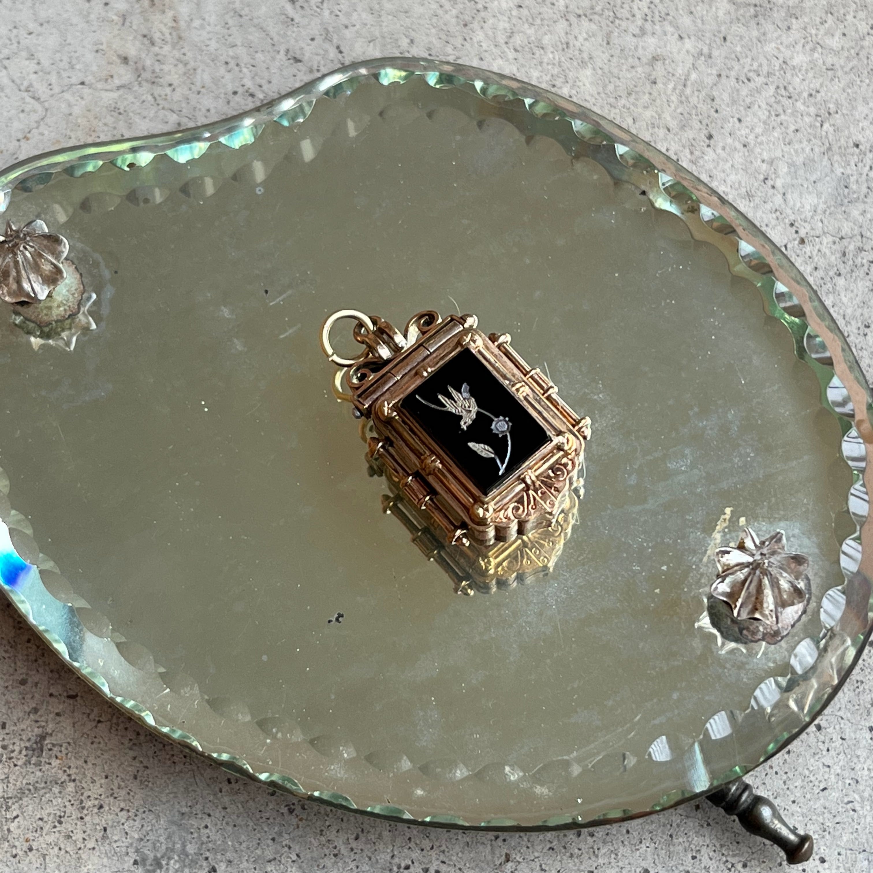 c. 1880s Gold Filled Double Sided Locket