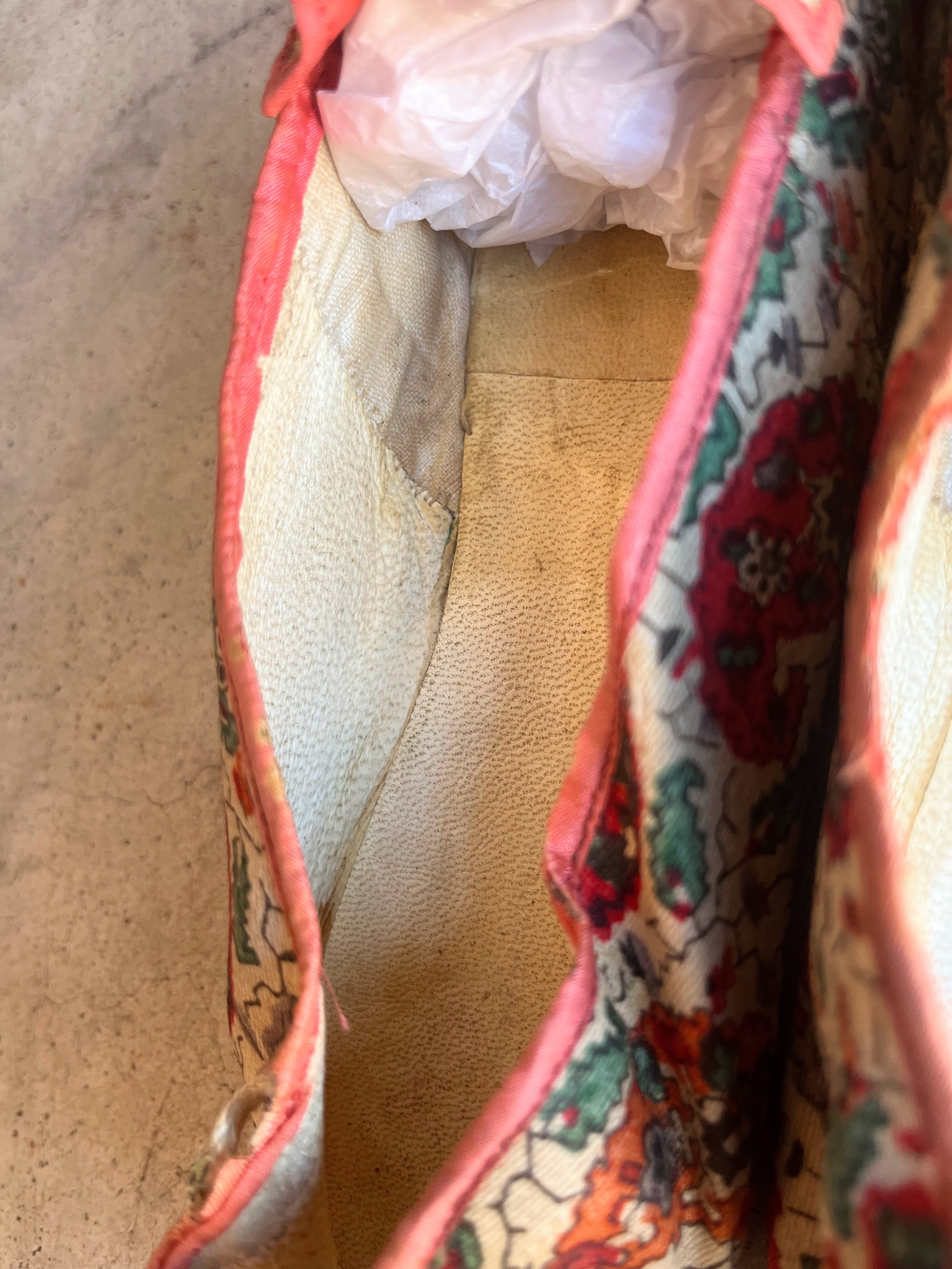 Early-Mid 19th c. Paisley Slippers