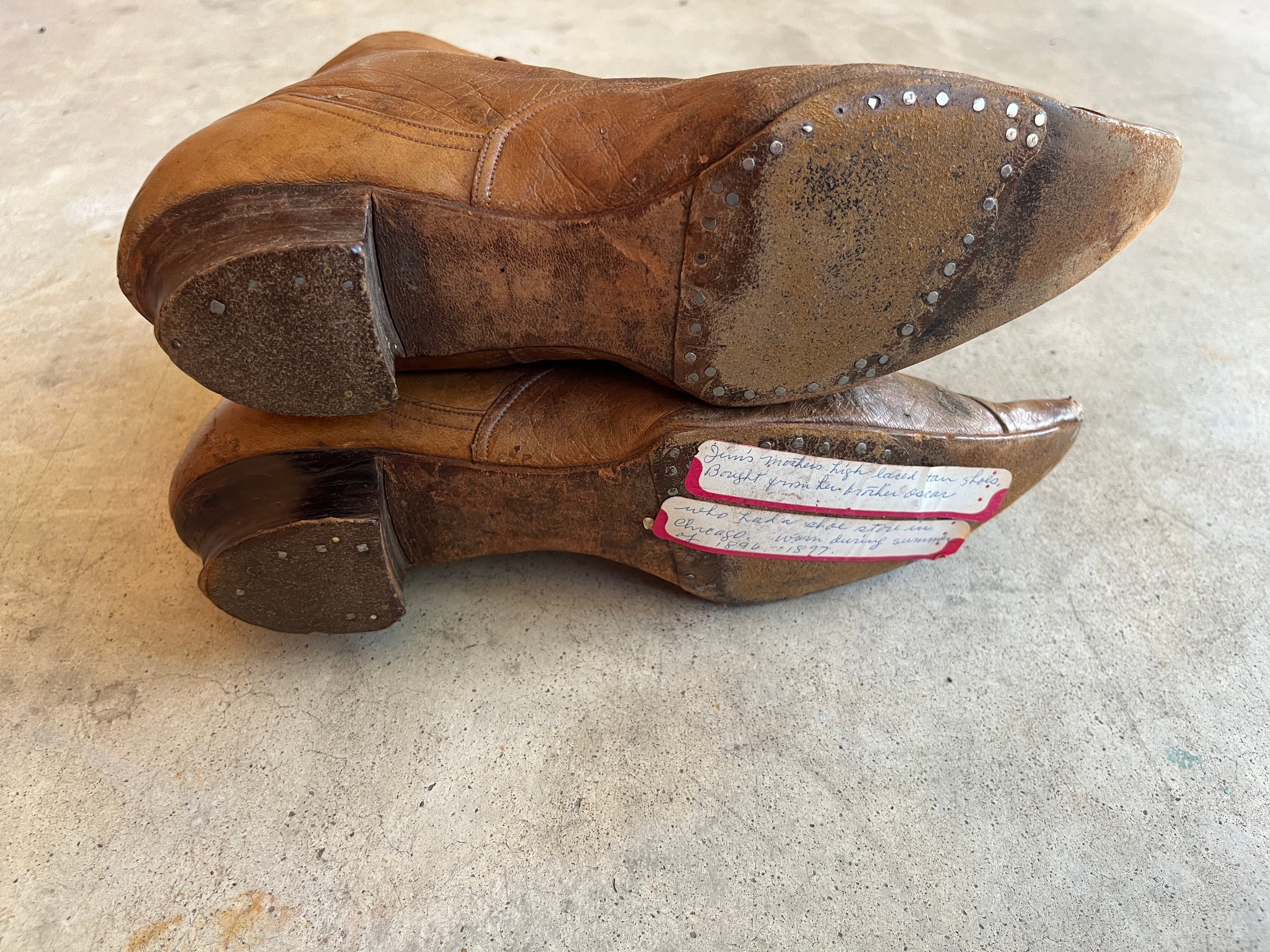 c. 1890s Boots w/ Provenance | Approx Sz 5