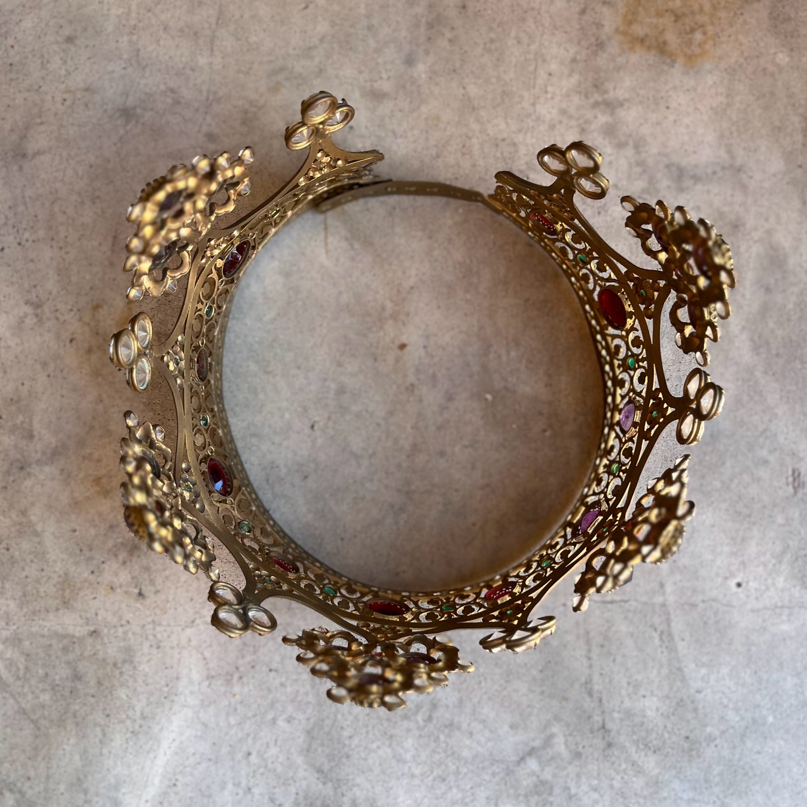 19th c. Large Santos Crown