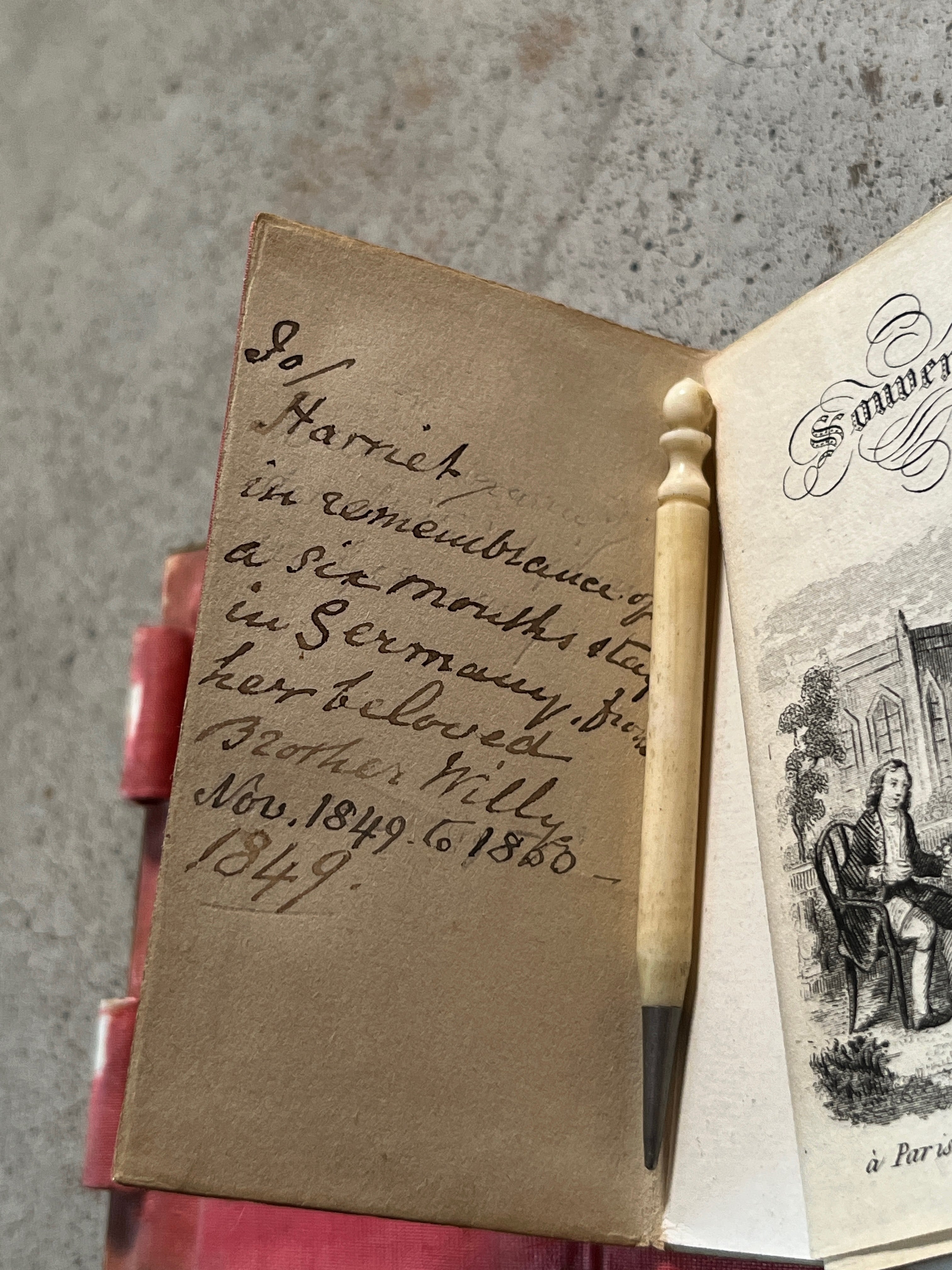 1849 Aide-Memoire Notebook