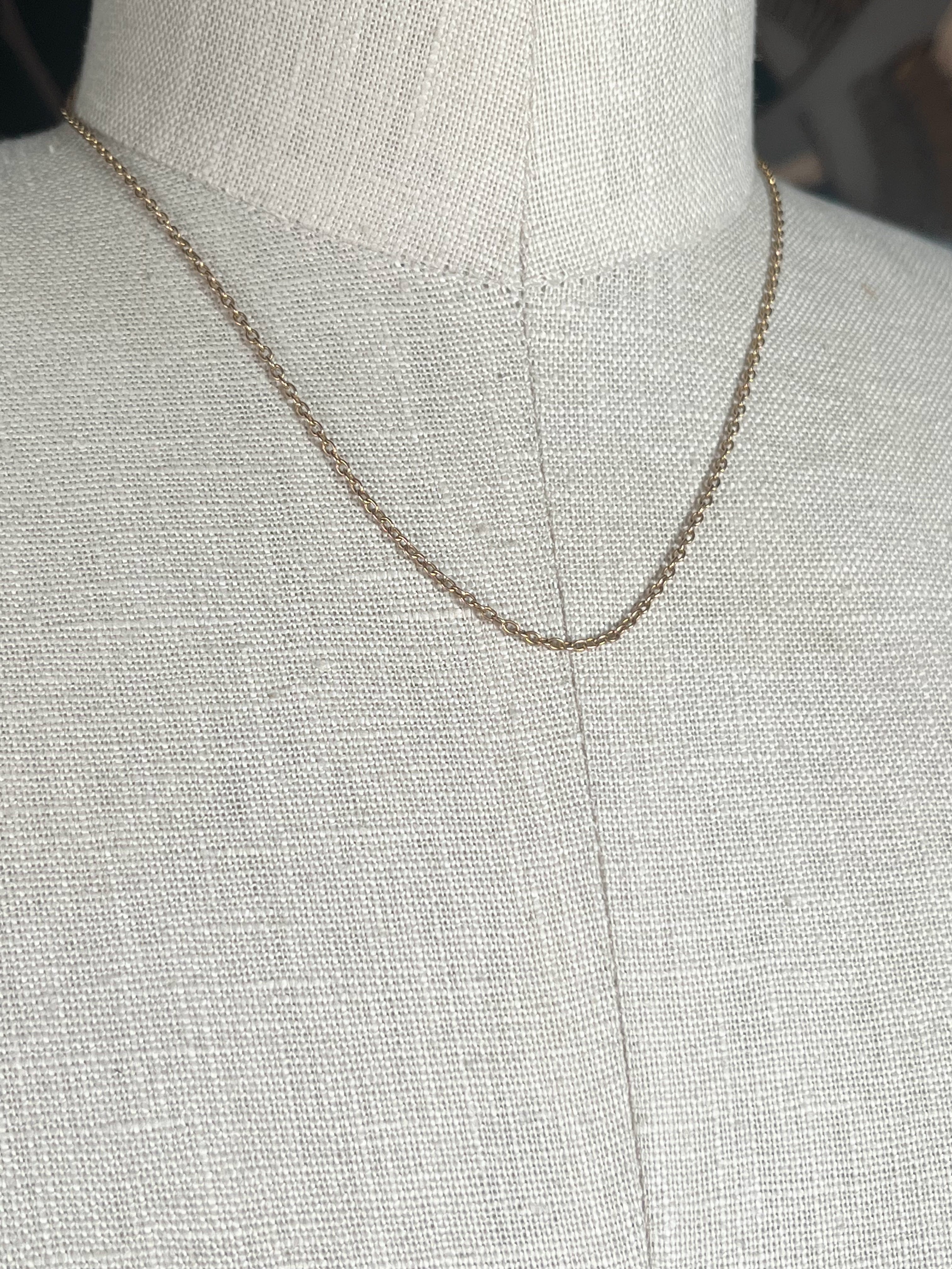 c. 1900s 9k Gold Chain