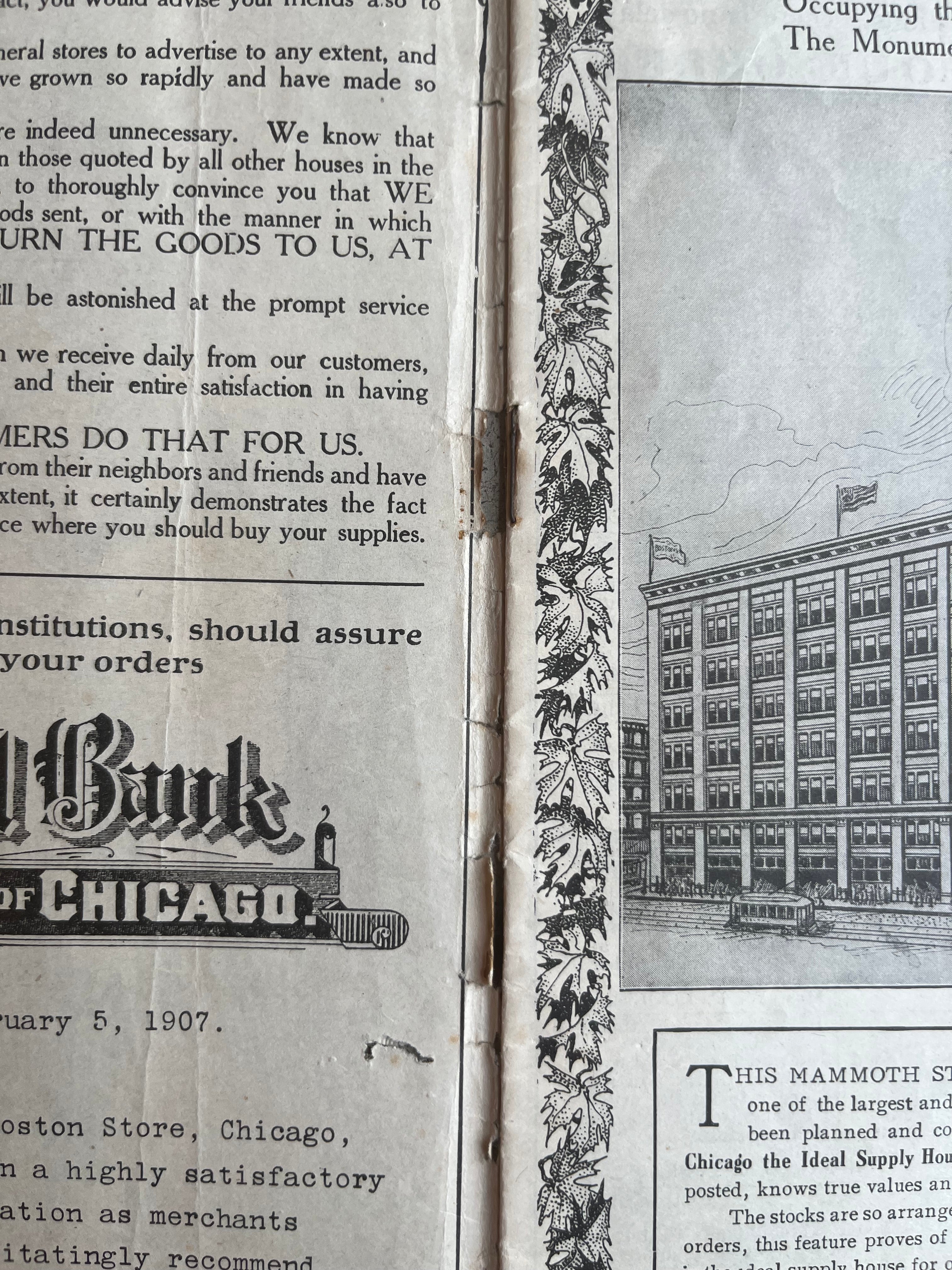 1908 Spring & Summer Catalog | Boston Store Chicago