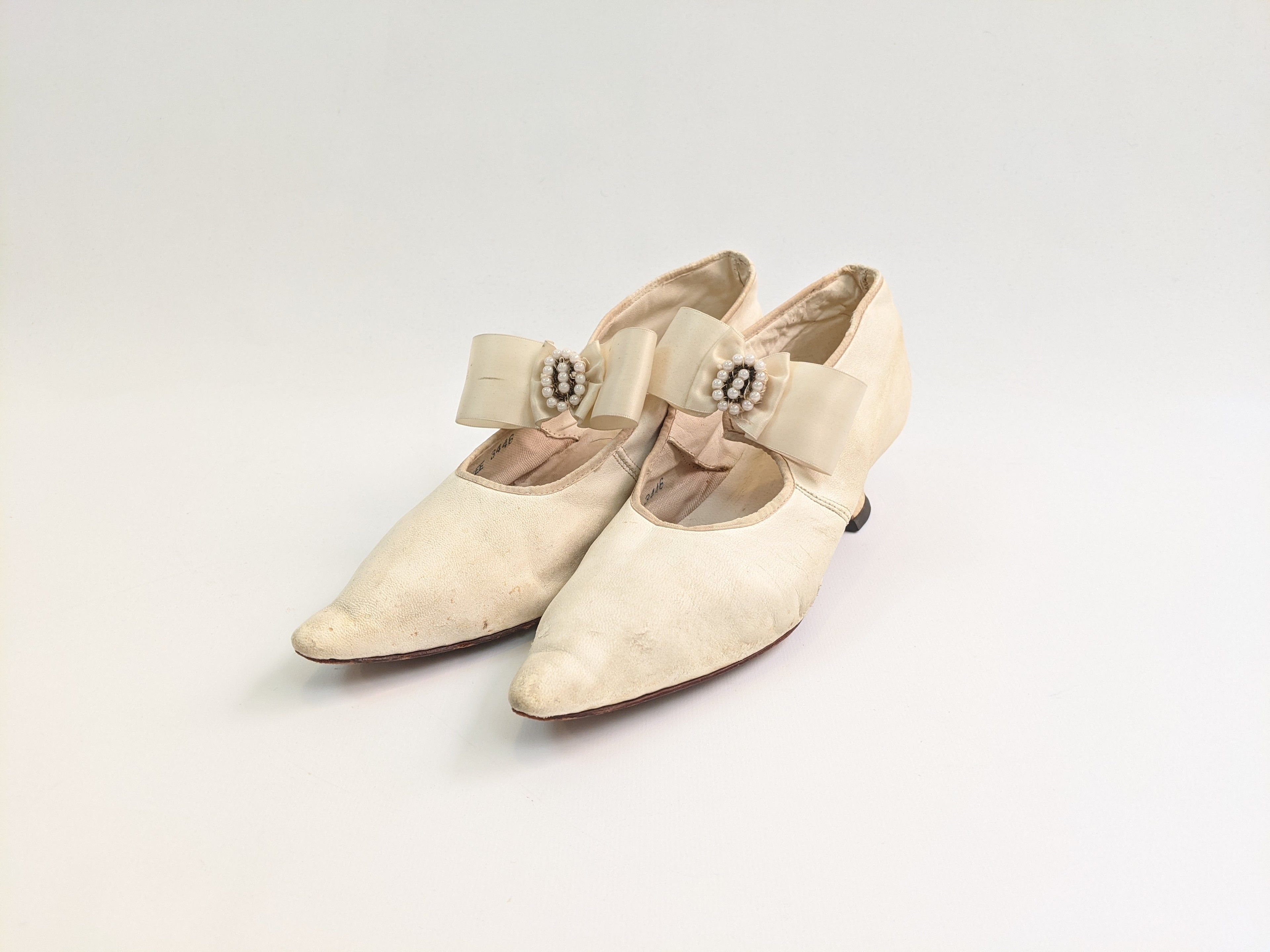 Late Victorian Pointed Toe Wedding Shoes