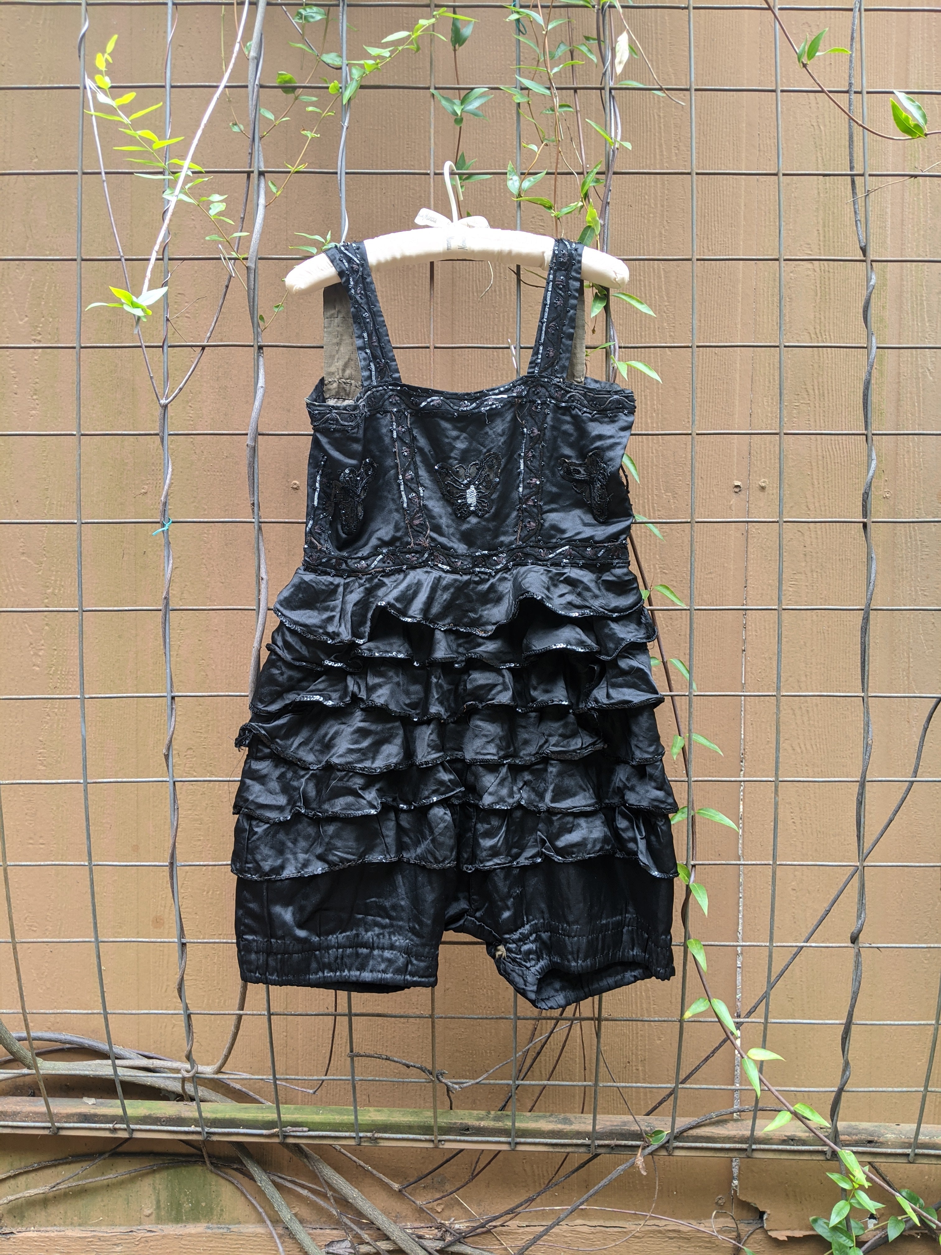 1930s Silk Stage Costume Romper