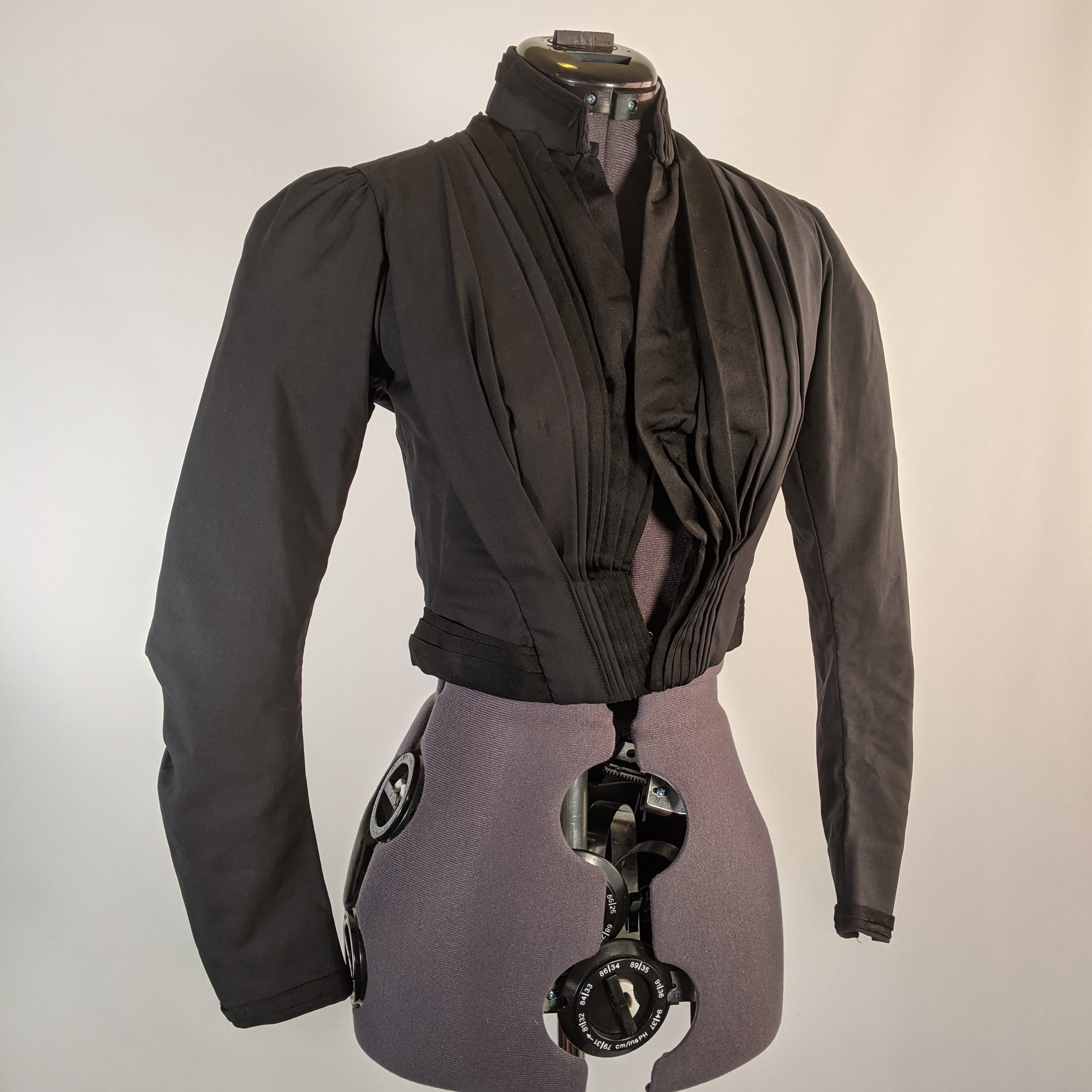 1900s Black Bodice | XS
