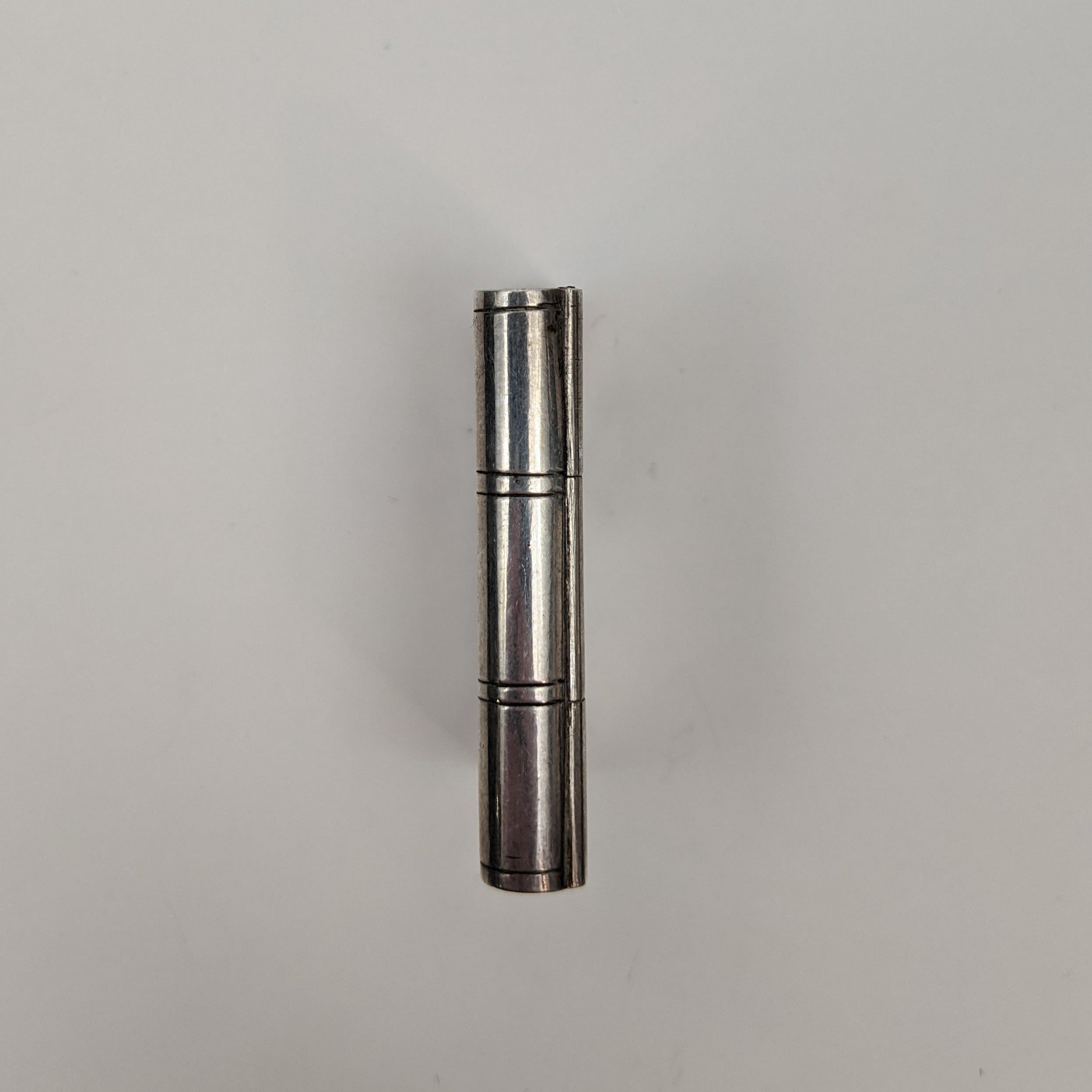 1860 Silver Book Pillbox or Snuffbox