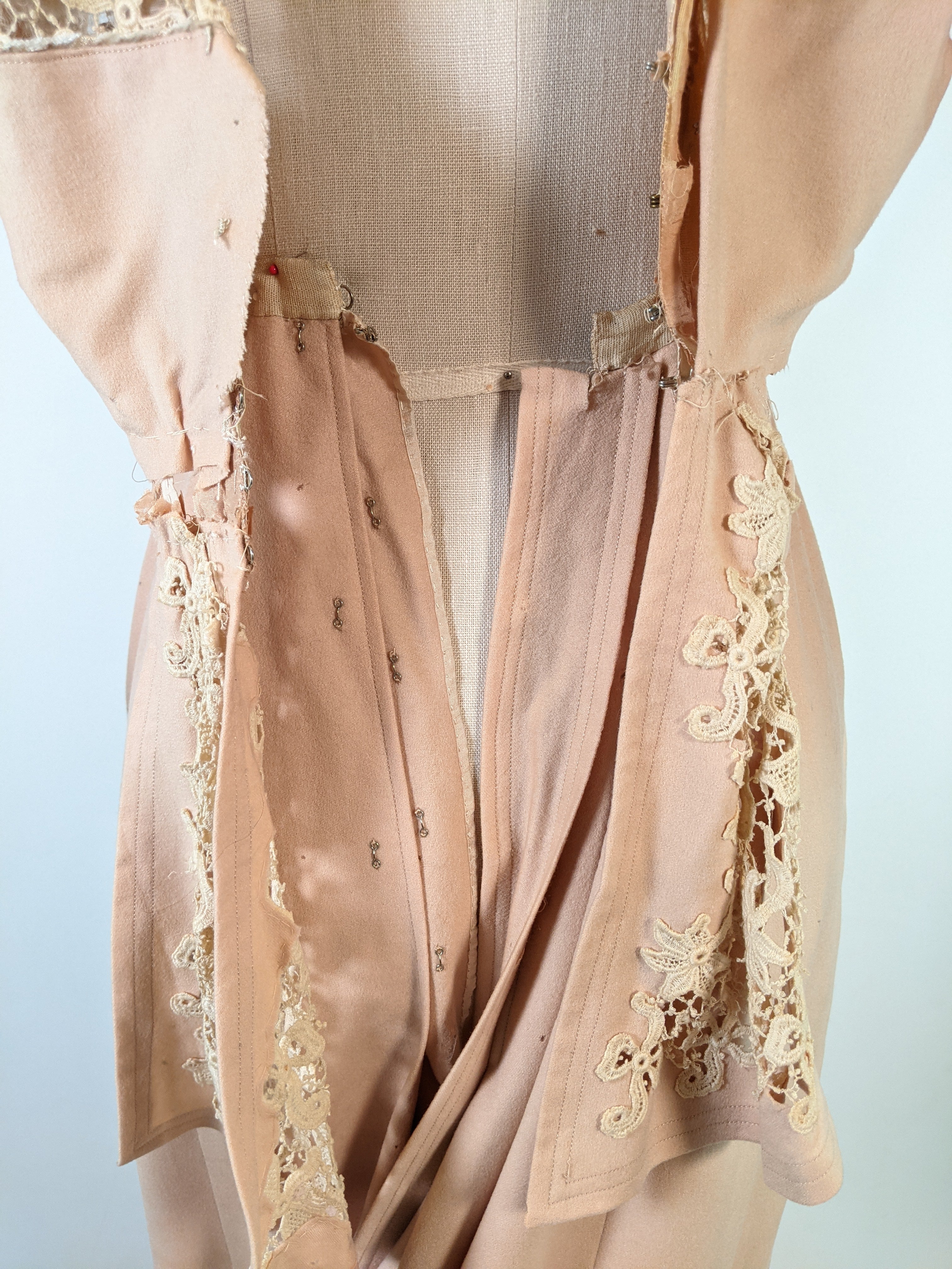Edwardian Peach Gown