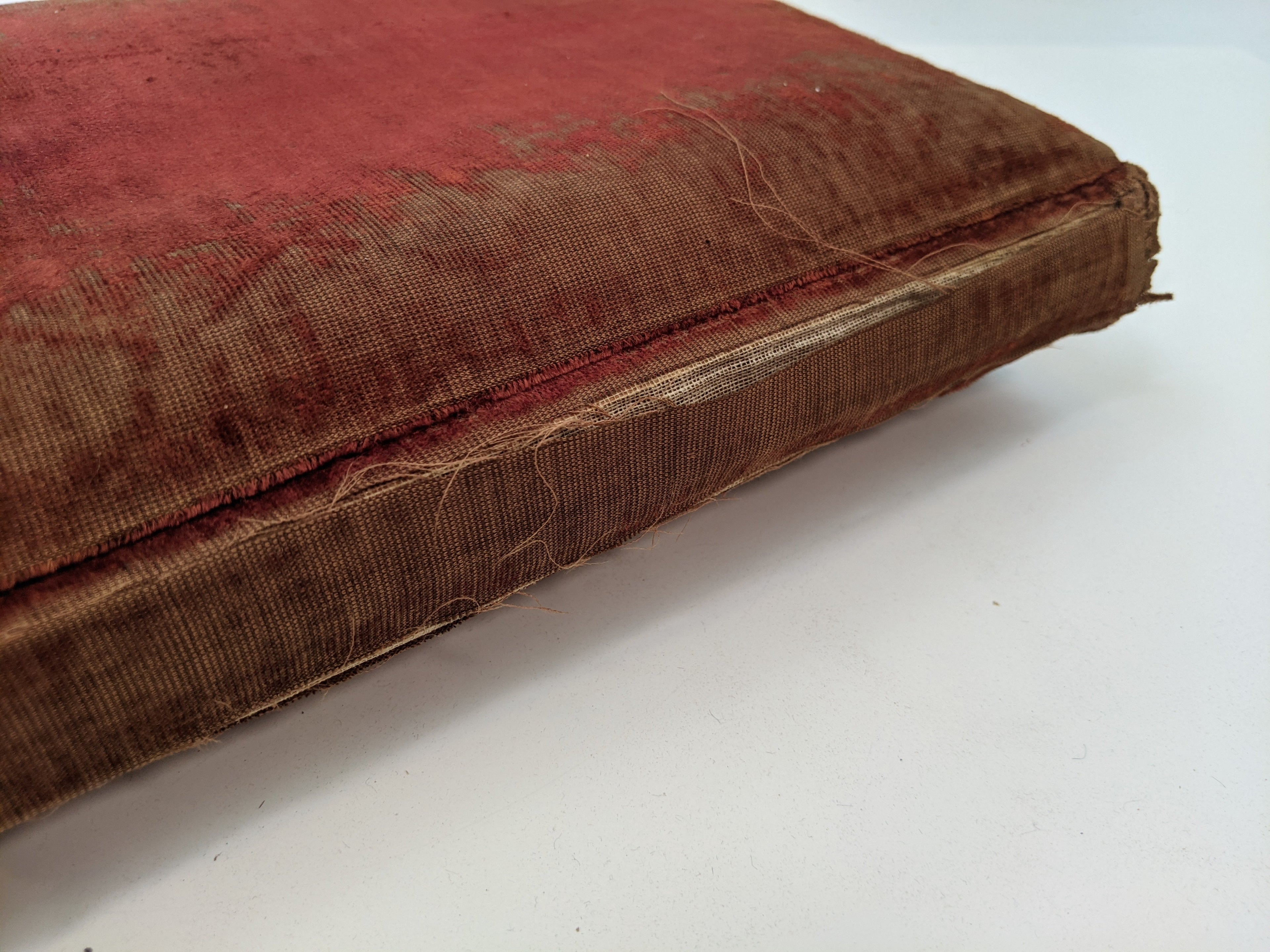 Red Victorian Photo Album with Photos
