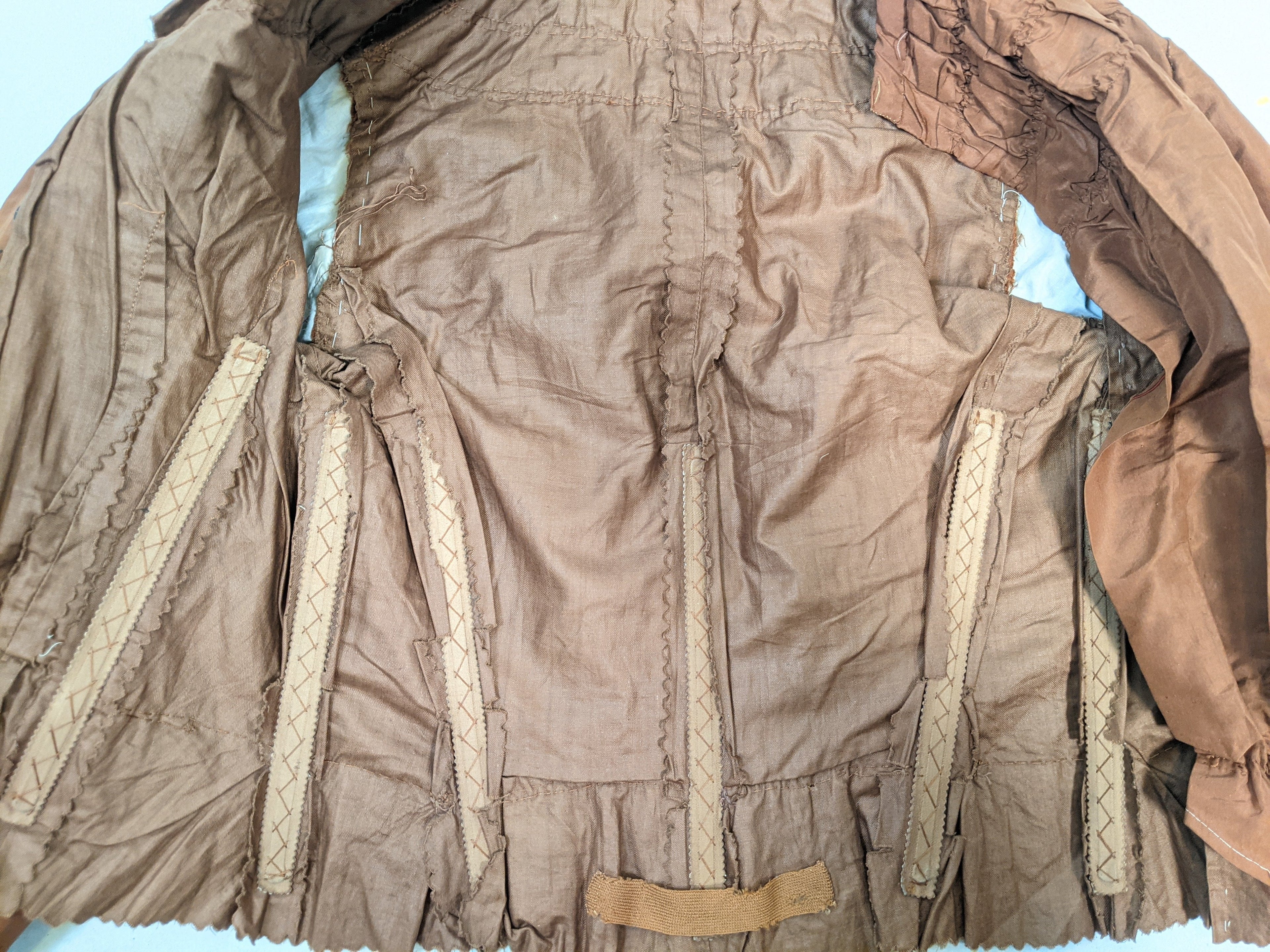1890s Taffeta Bodice | Display + Study