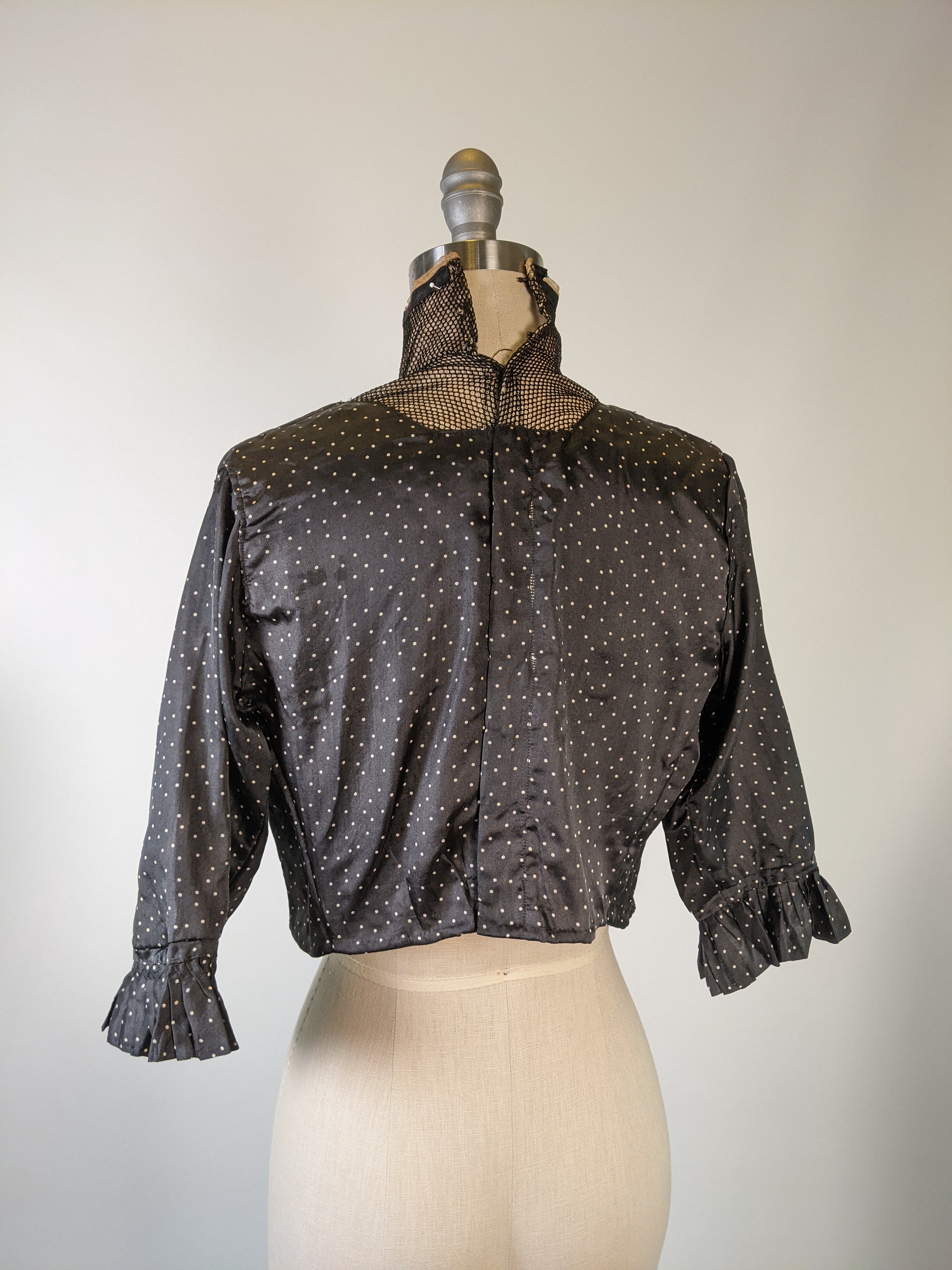 1910s Polka Dot Blouse