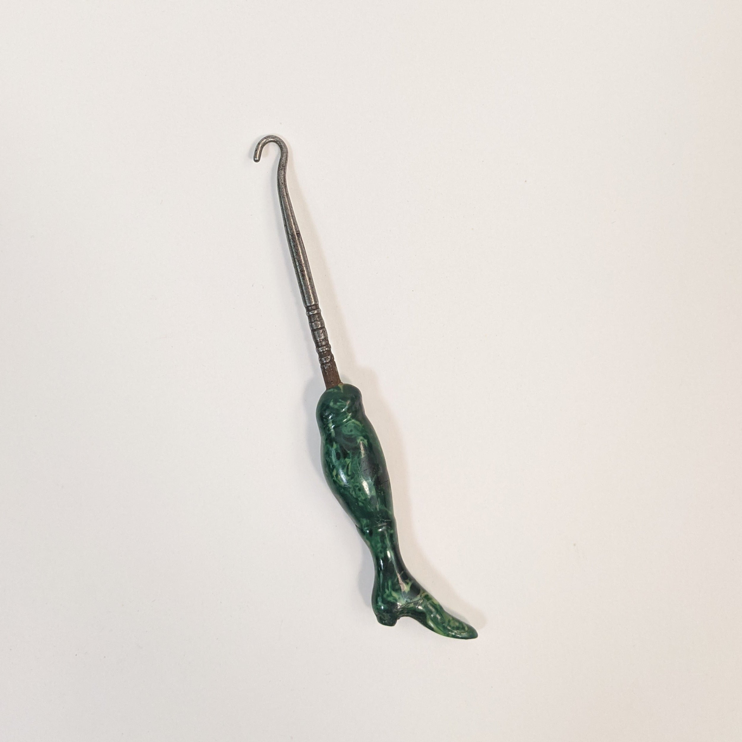Figural Boot Button Hook