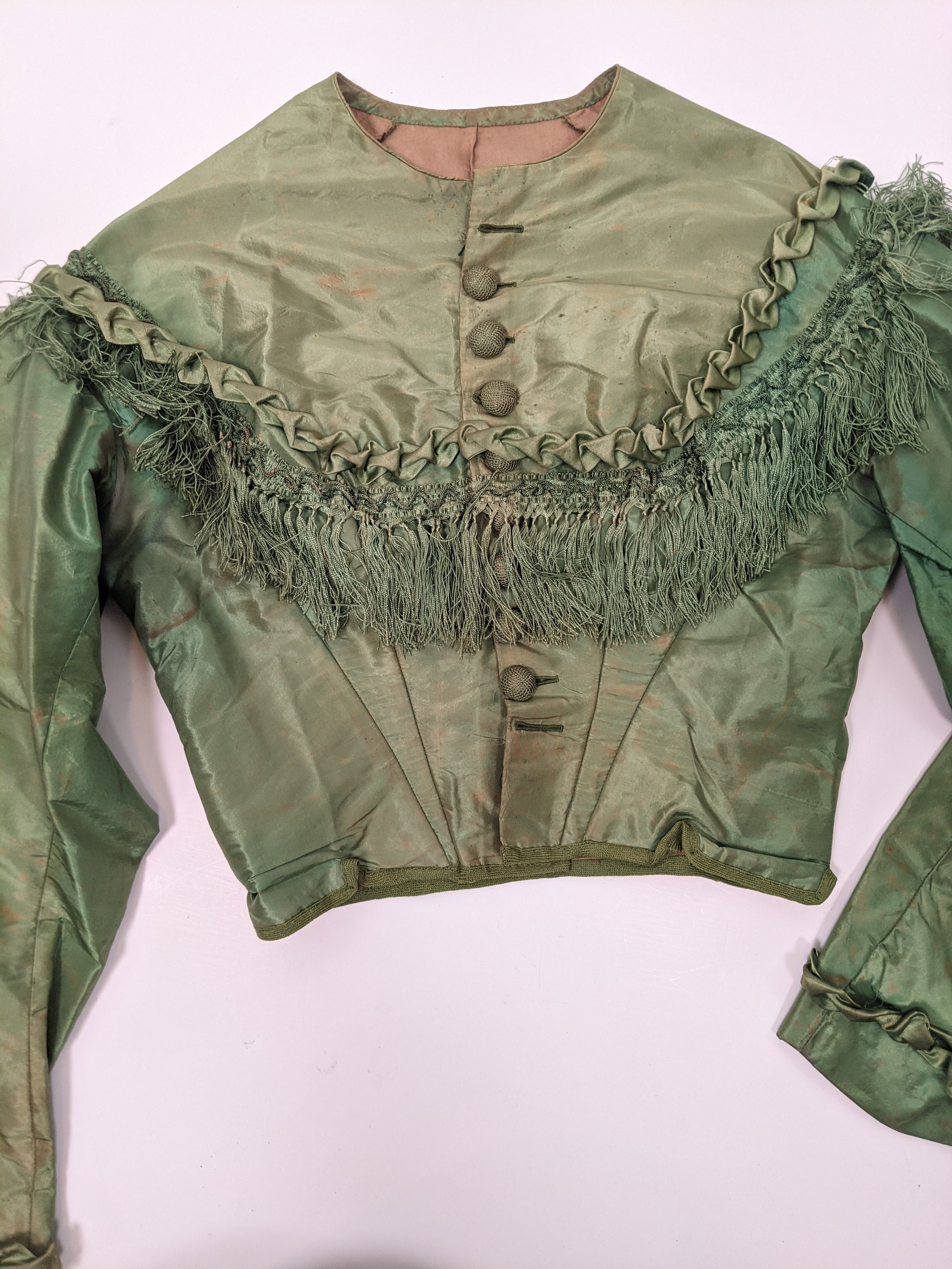 1860s Green Gown