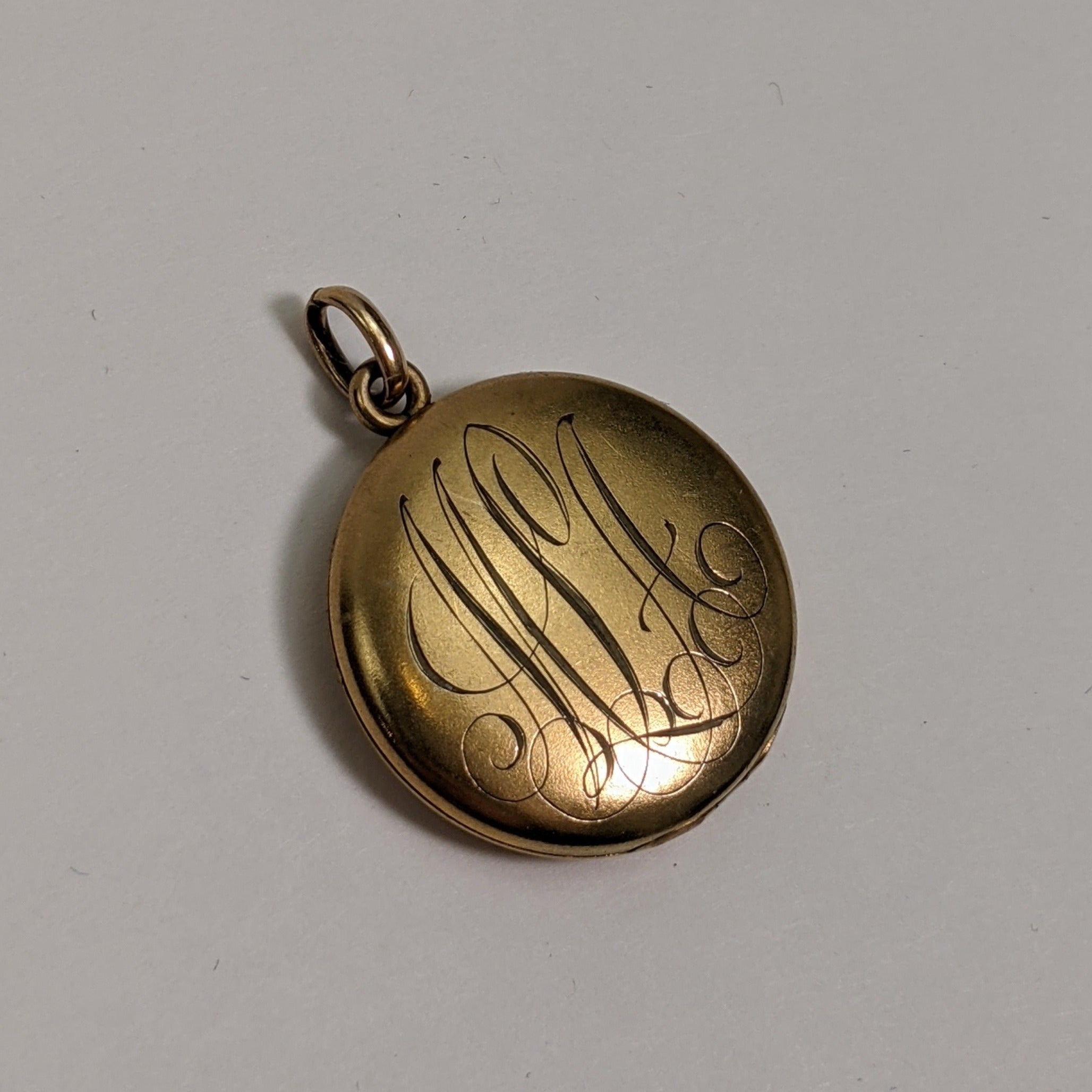 1900s-1910s Engraved Locket