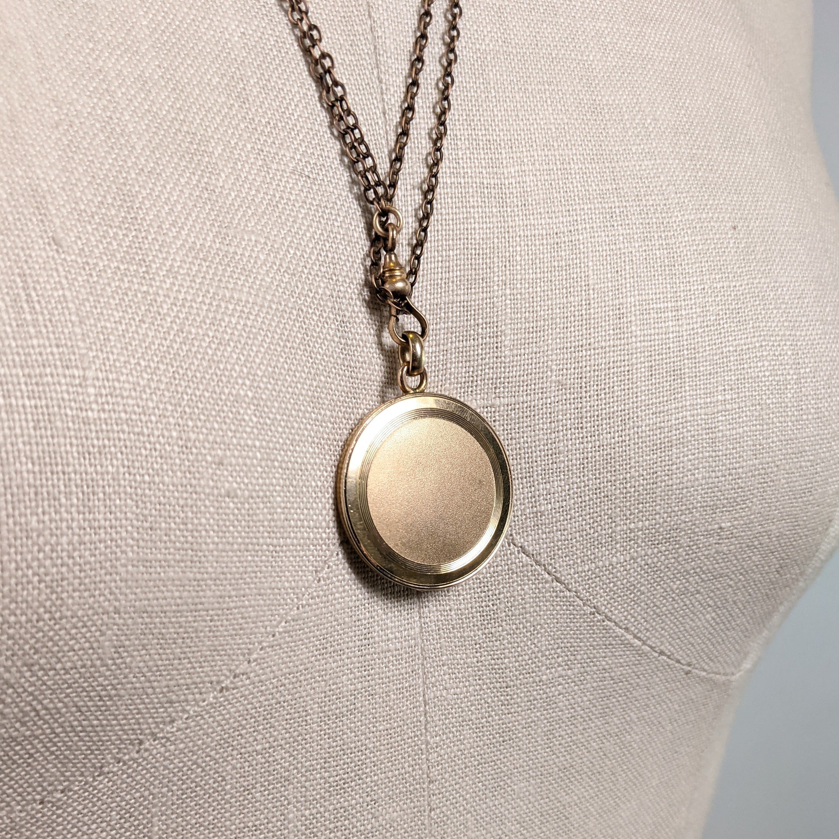 1910s-20s Moon + Star Locket