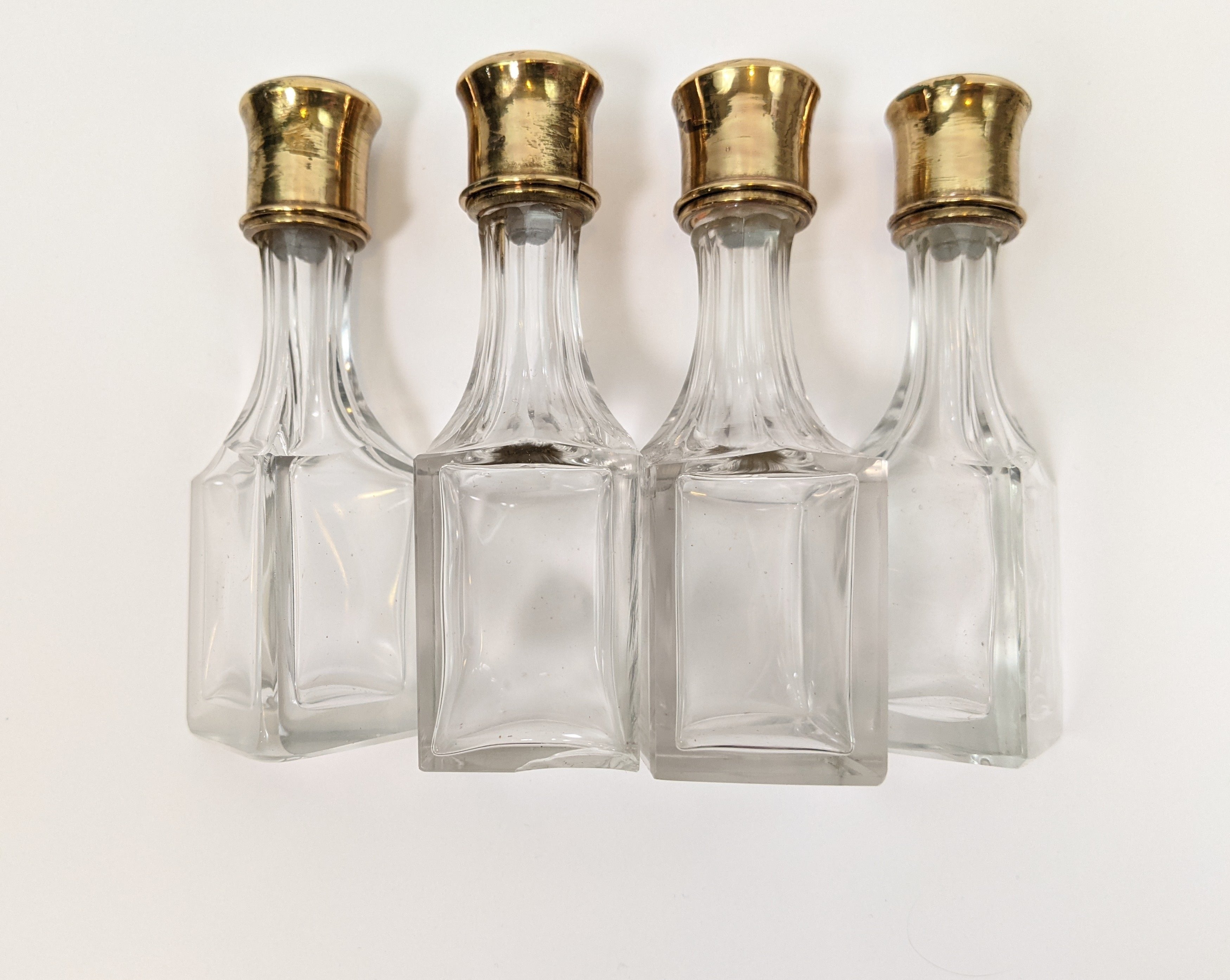 1910s Perfume Bottle Set + Case