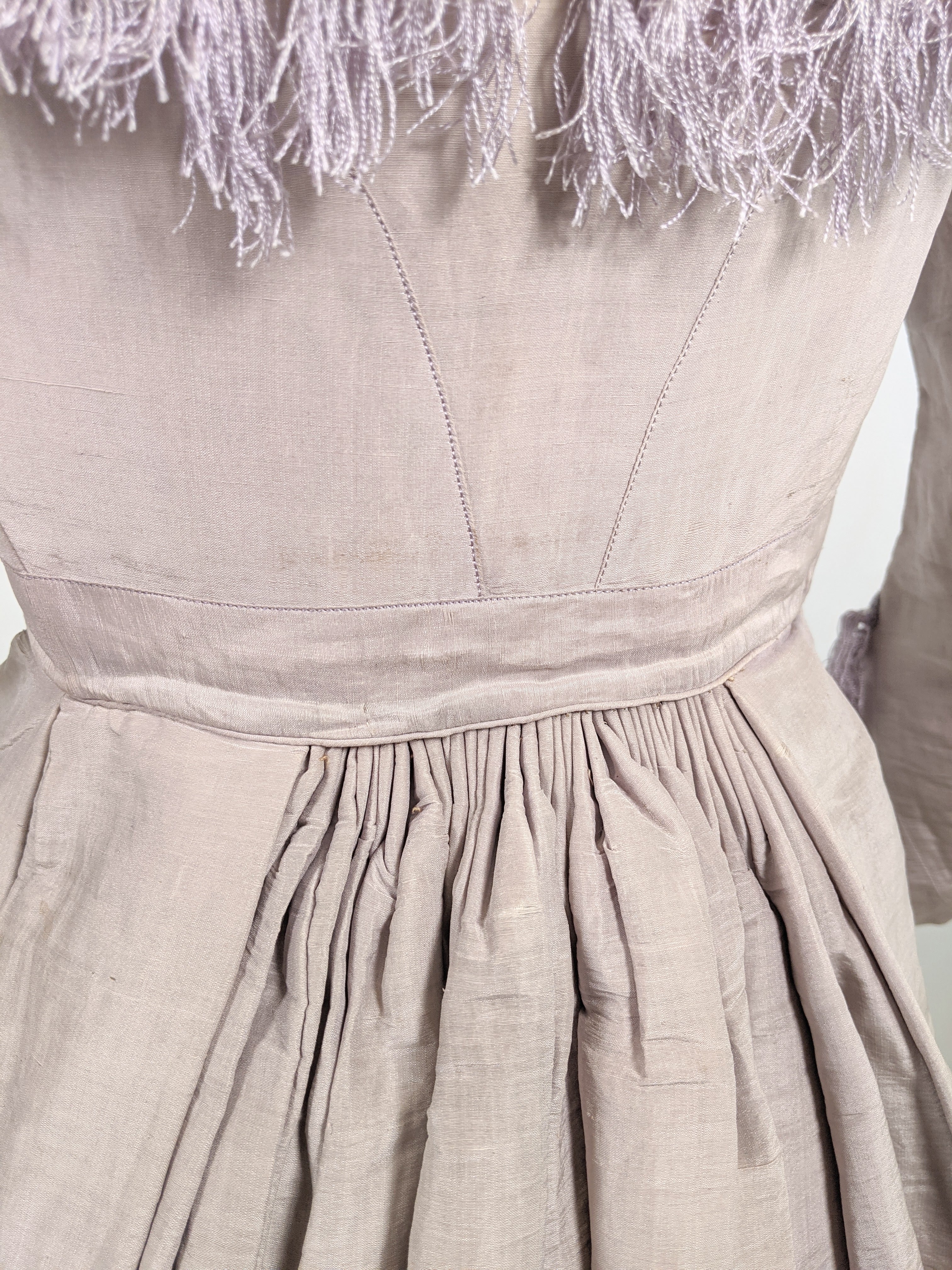 1860s Lavender Dress