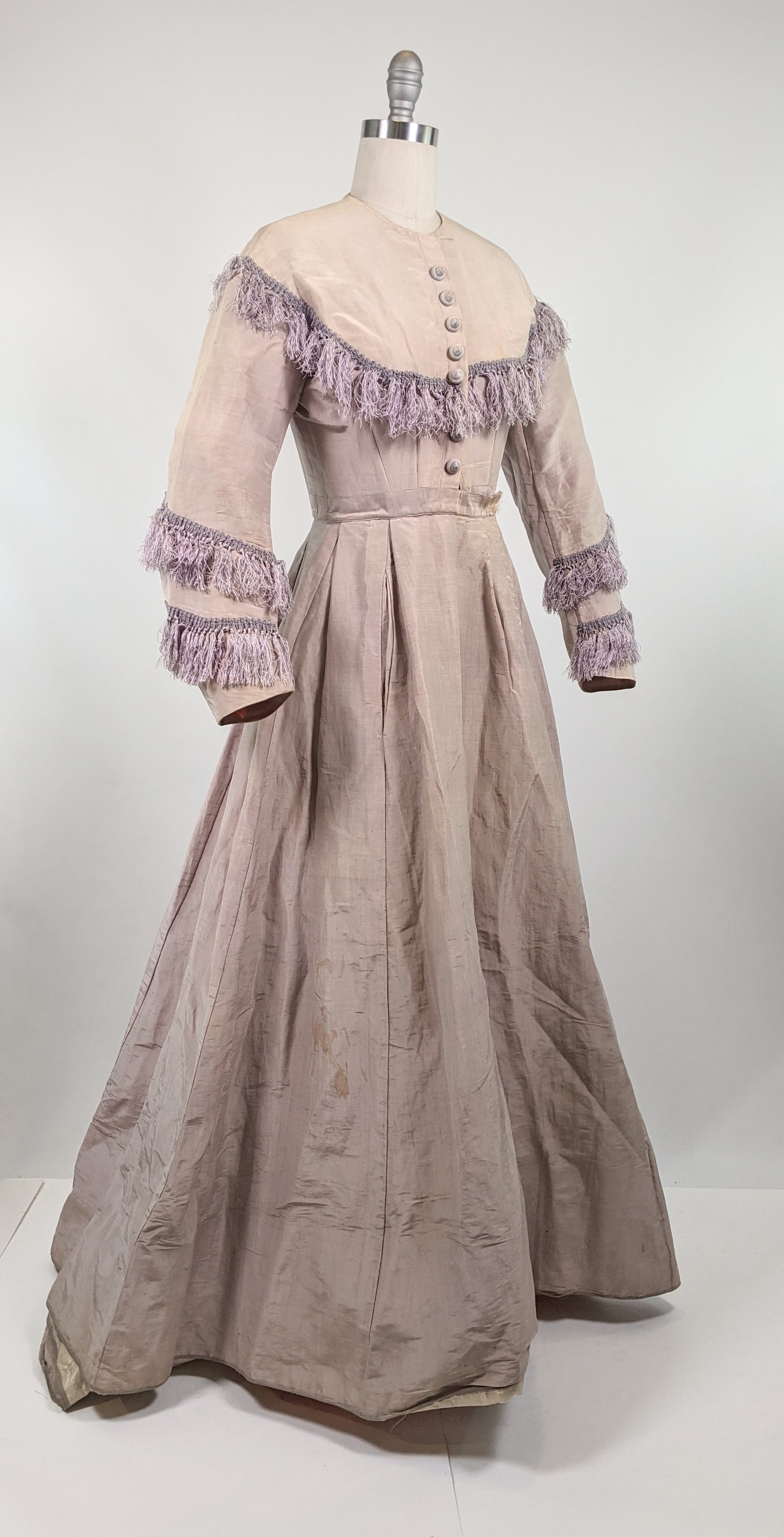 1860s Lavender Dress