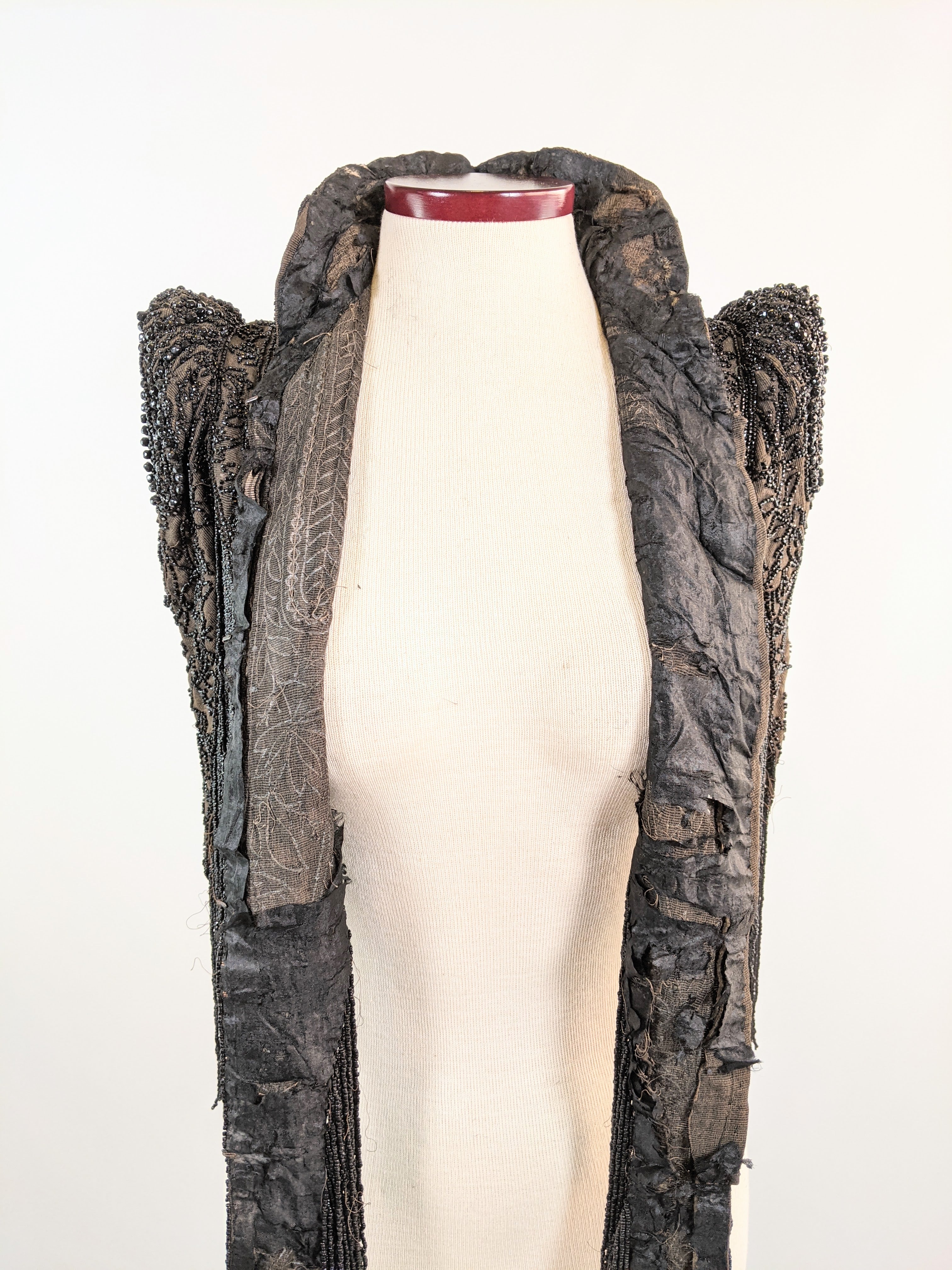 1890s Beaded Mantle | Study/Display Only