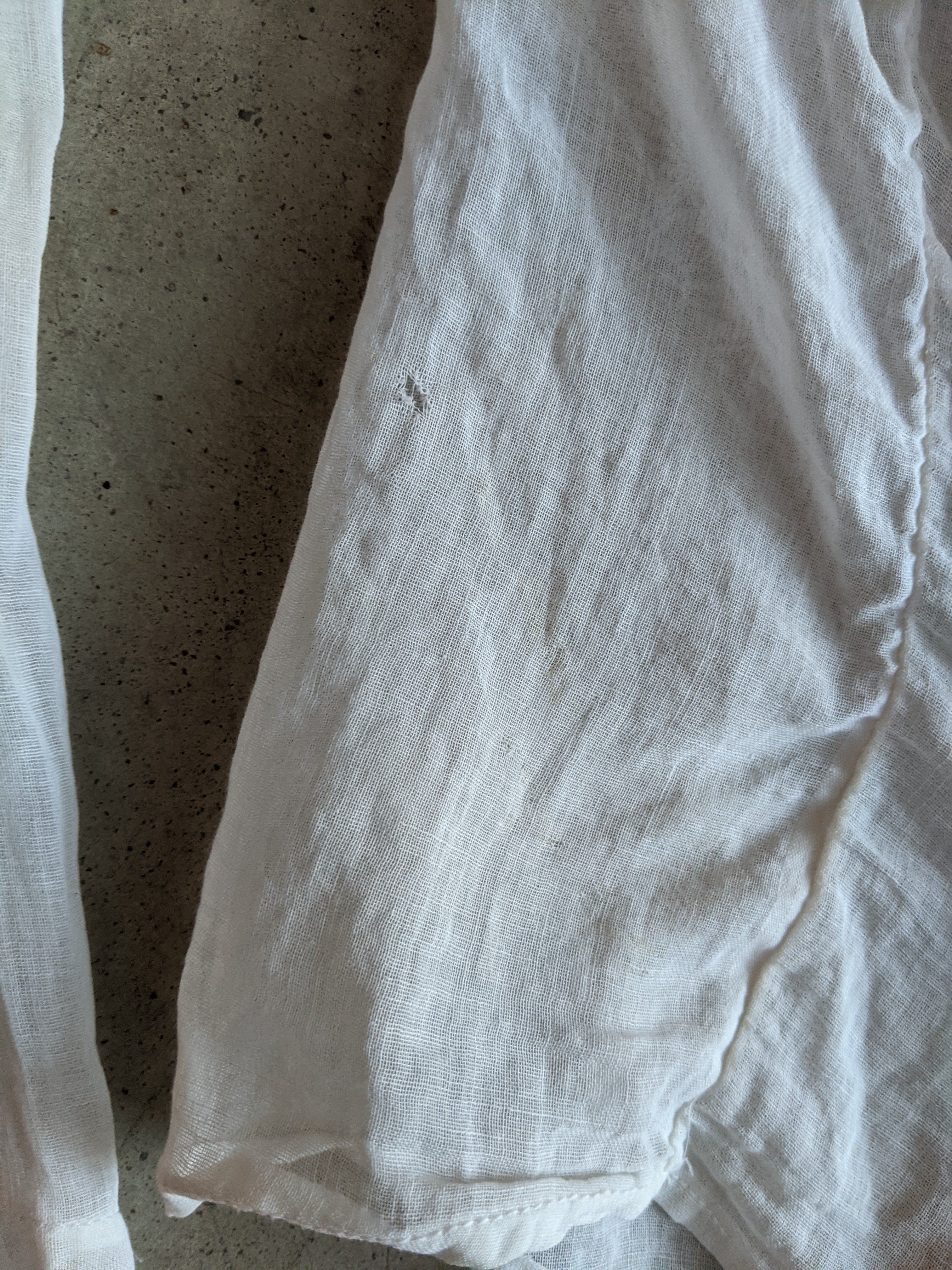 1910s White Cotton Blouse |