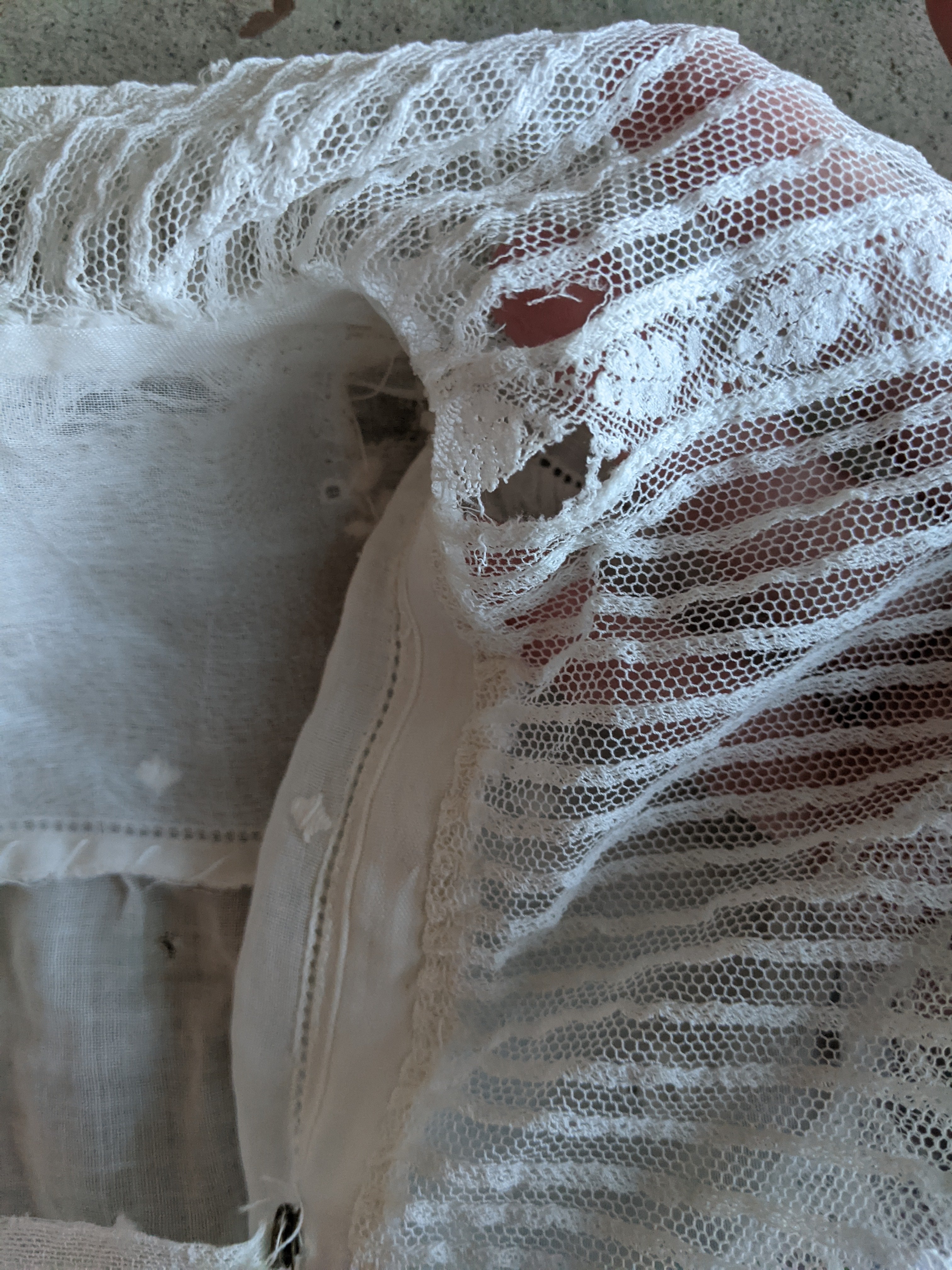 1910s White Cotton Blouse |