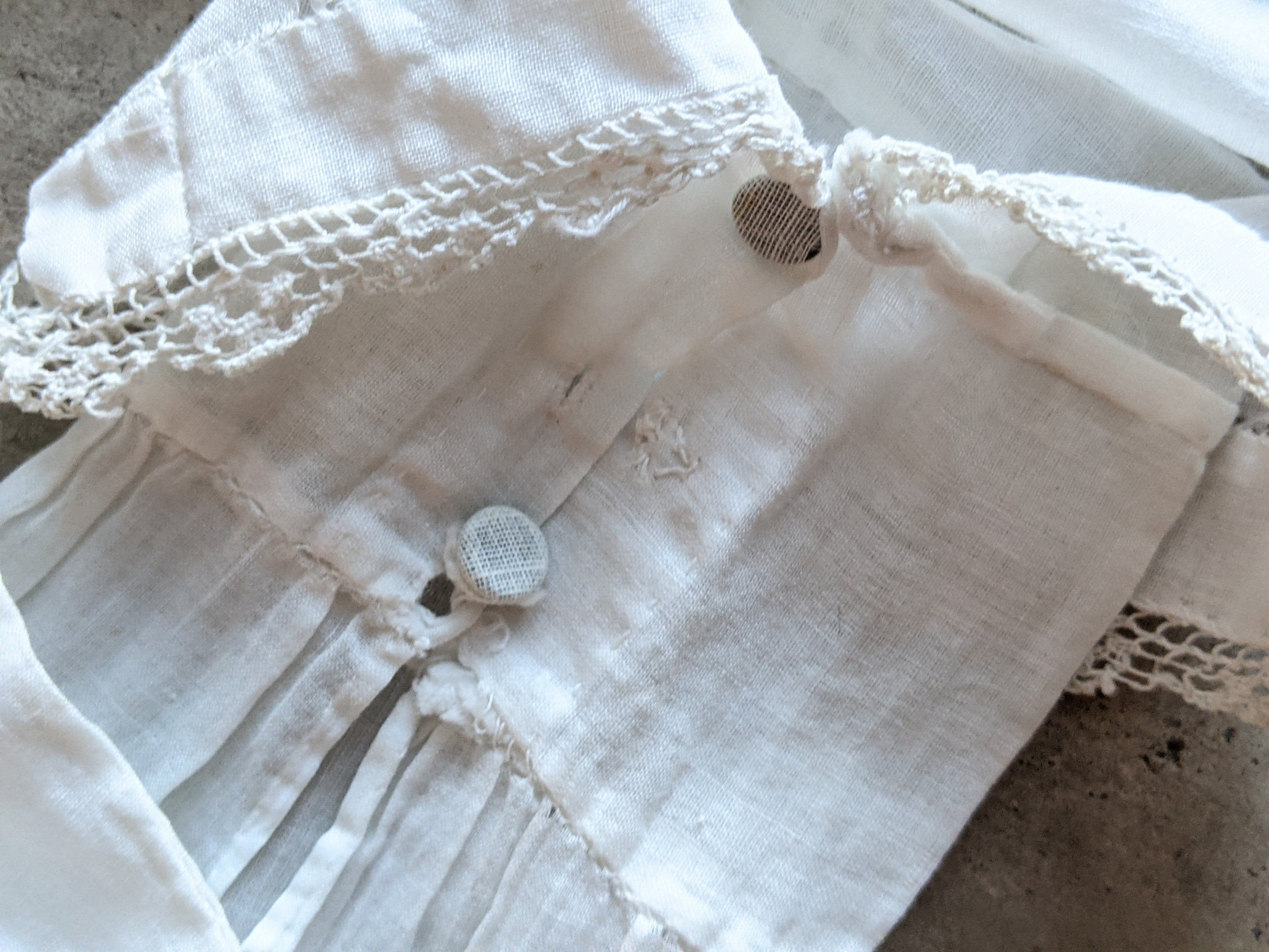 1910s White Cotton Blouse |