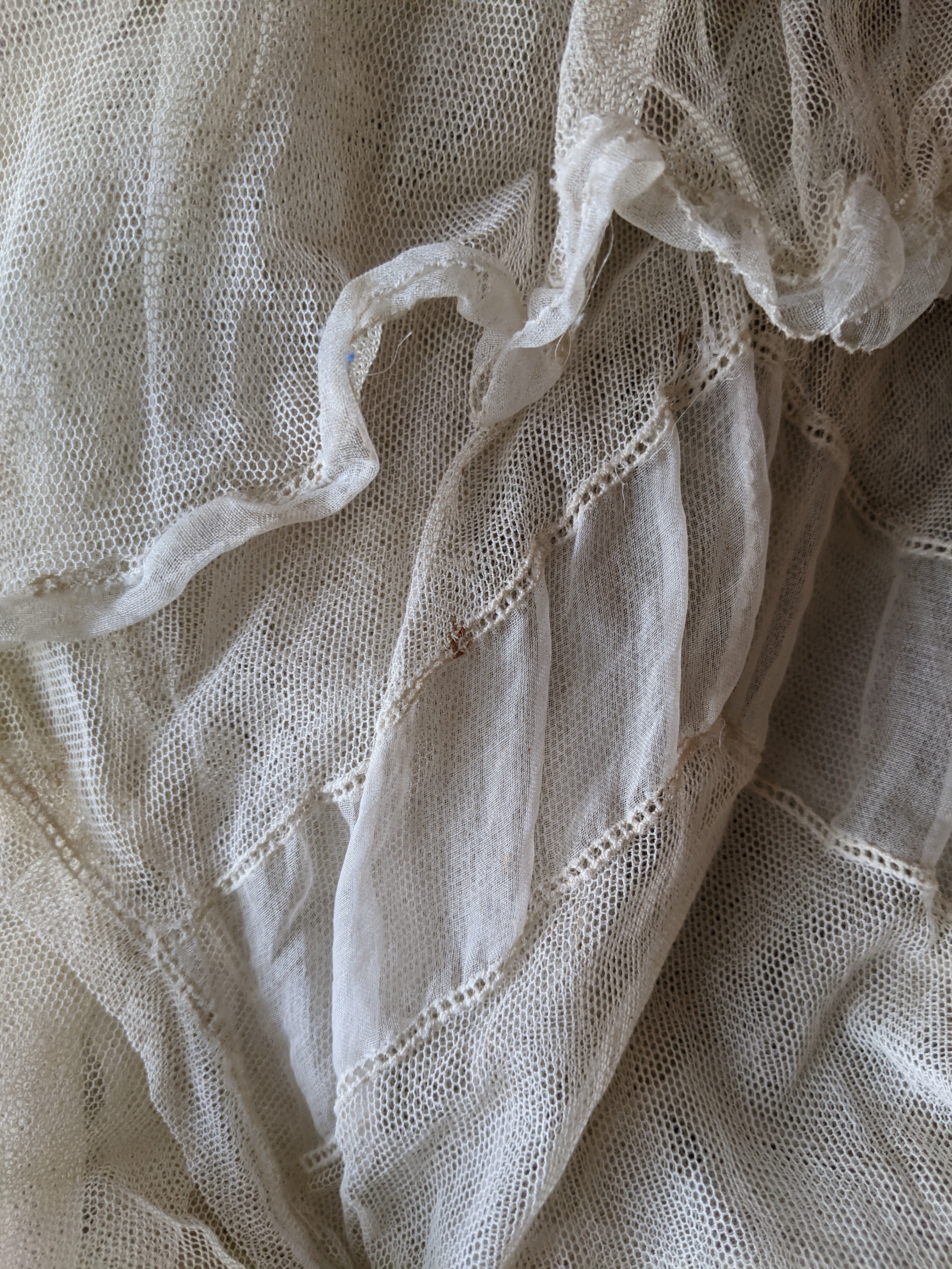 1910s Net Lace Dress