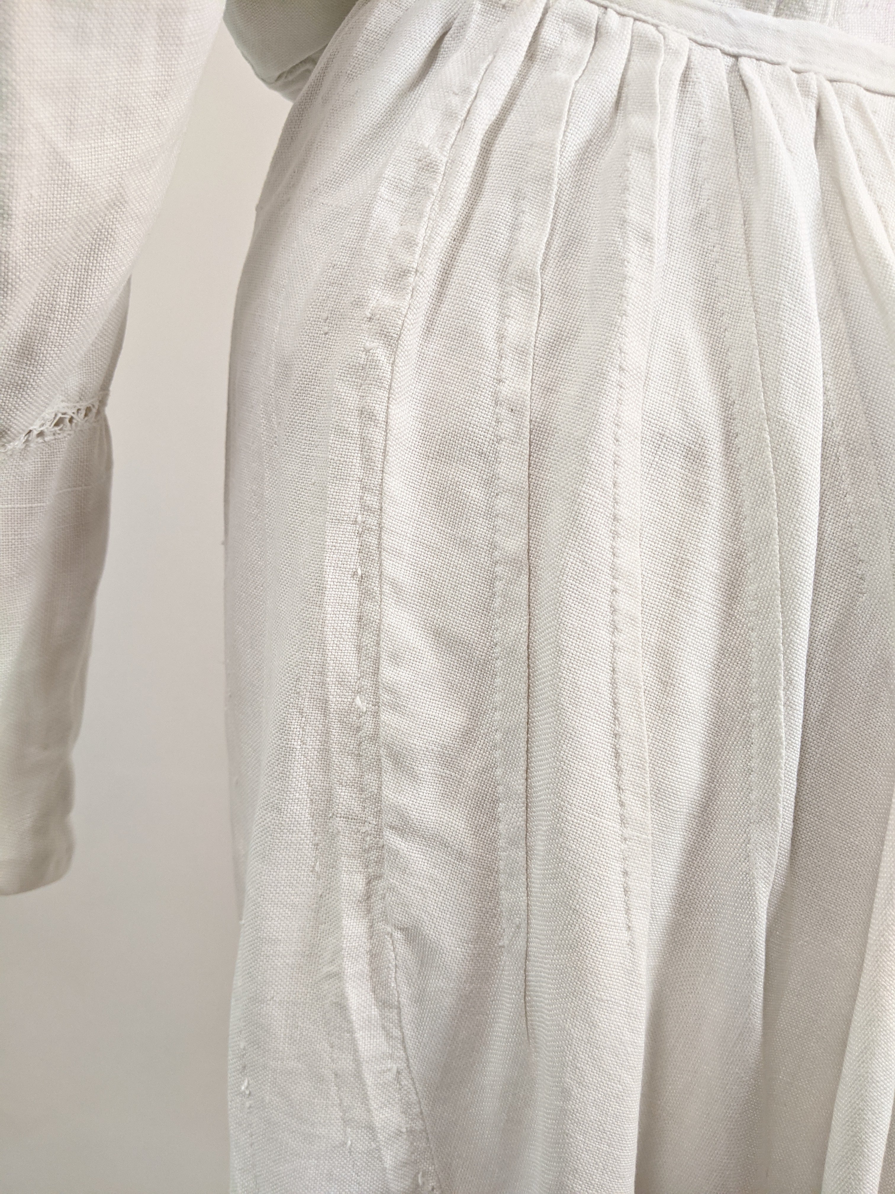 1900s Thistle Linen Dress