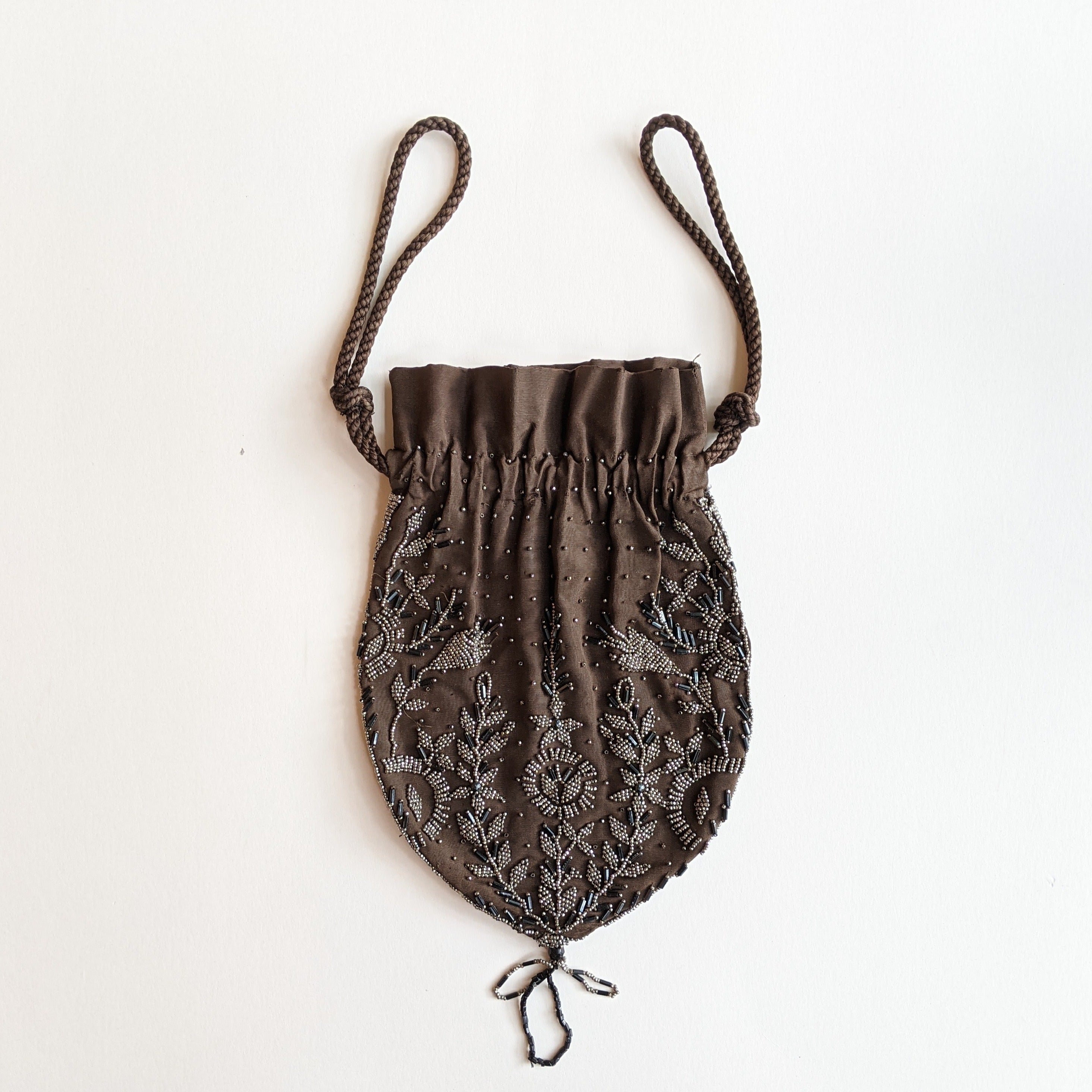 1910s-1920s Cut Steel Beaded Reticule