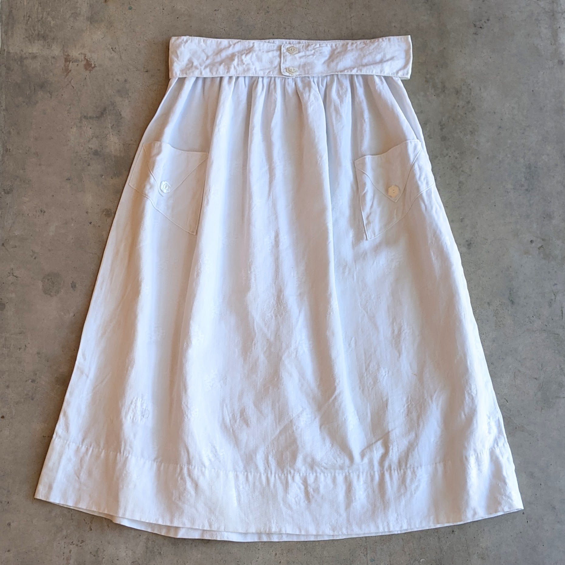 Late 1910s-Early 1920s Cotton Sport Skirt