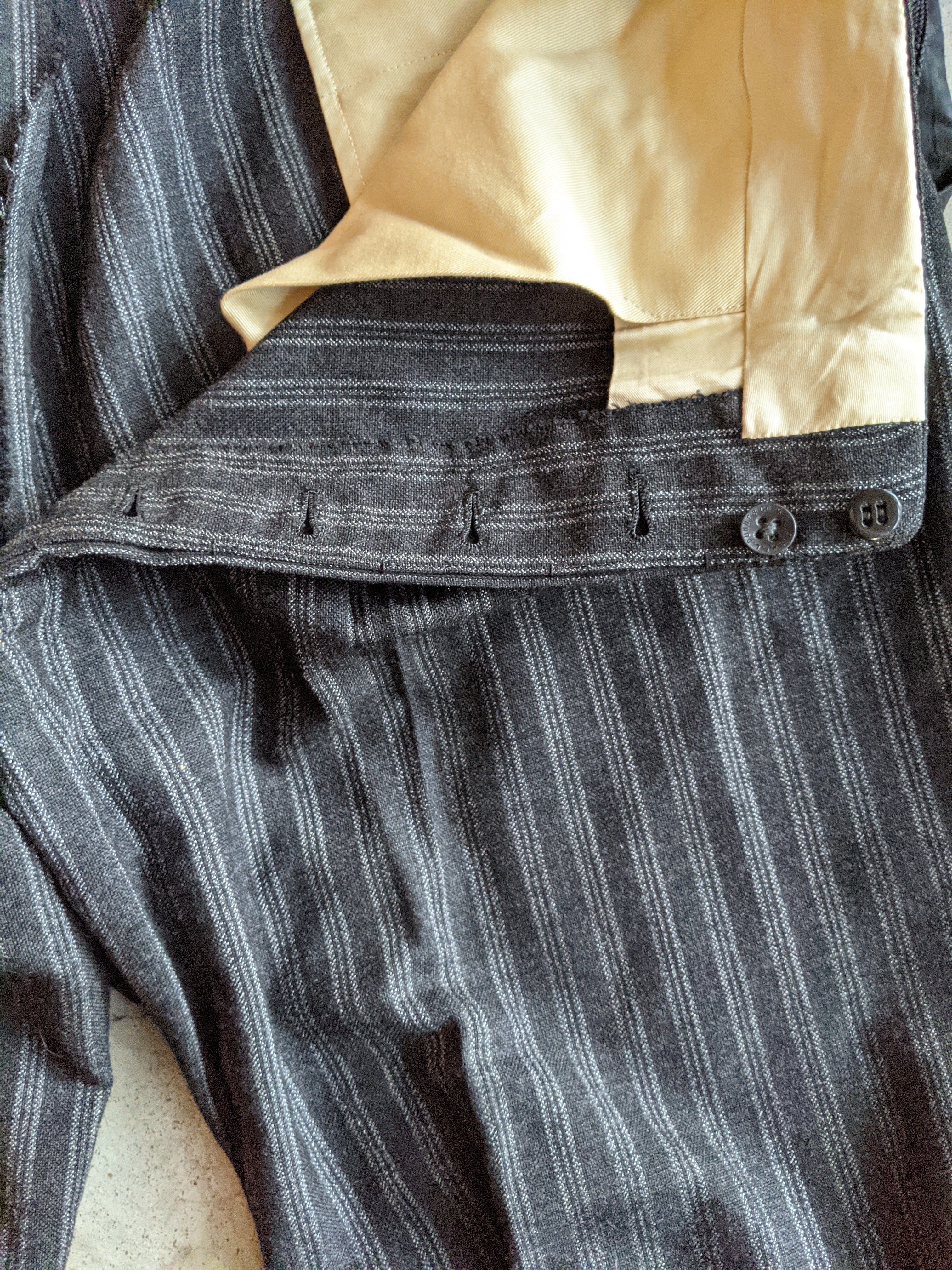 1937 Stroller Suit with Provenance | 38" waist 42" chest