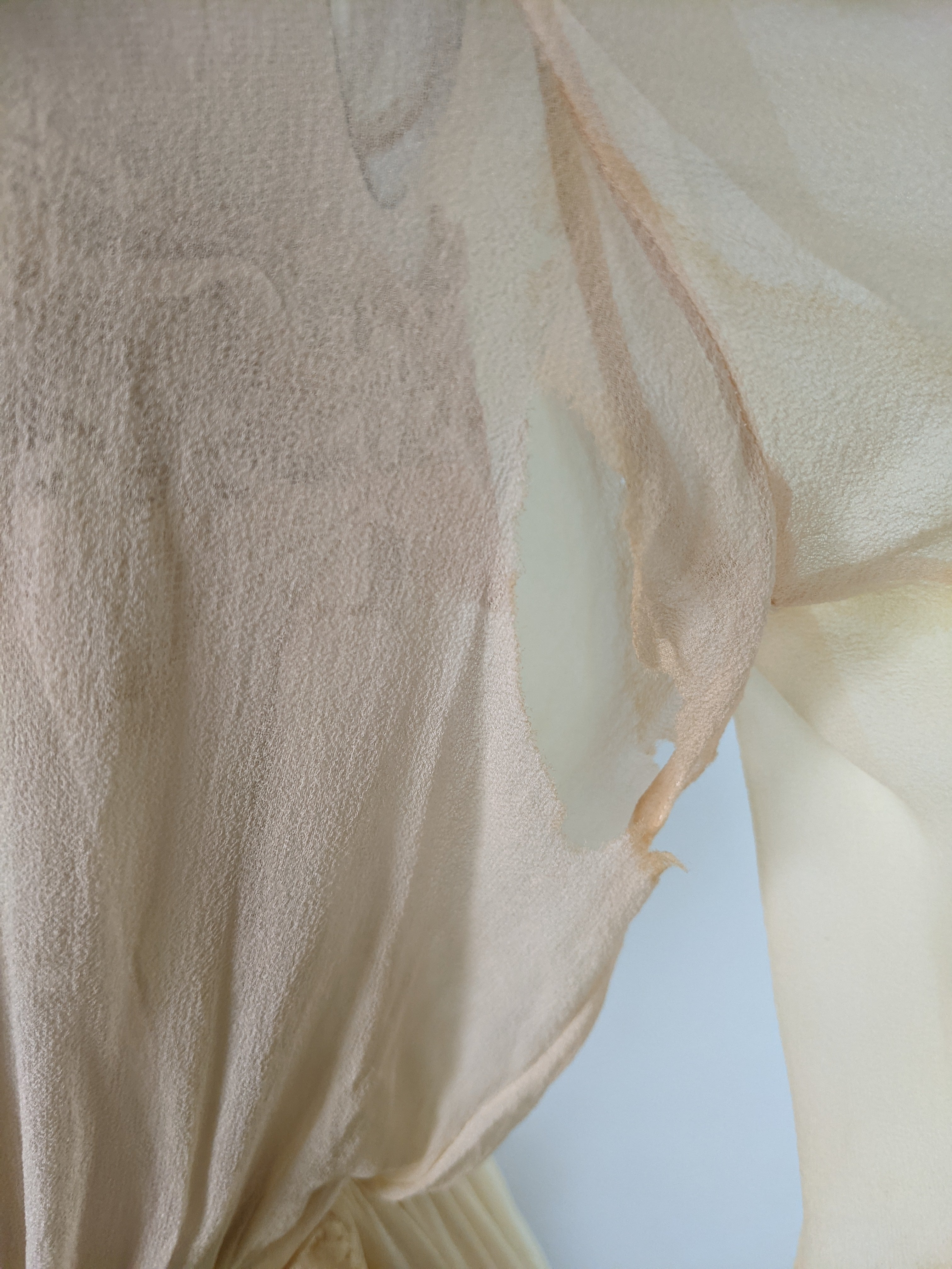 1910s Silk Chiffon Dress | Study / Display