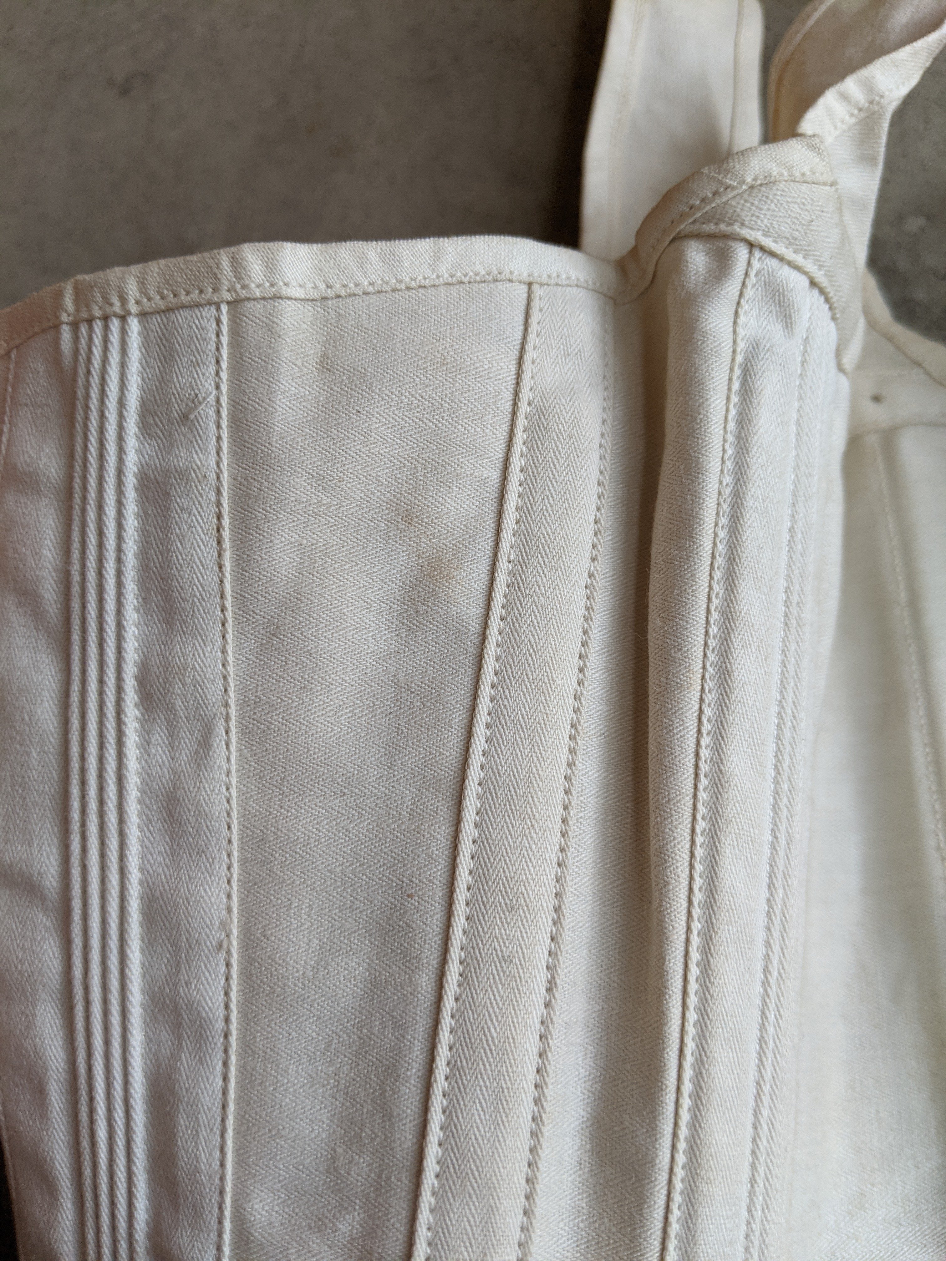 1910s Deadstock Ferris Corset | Sz 28
