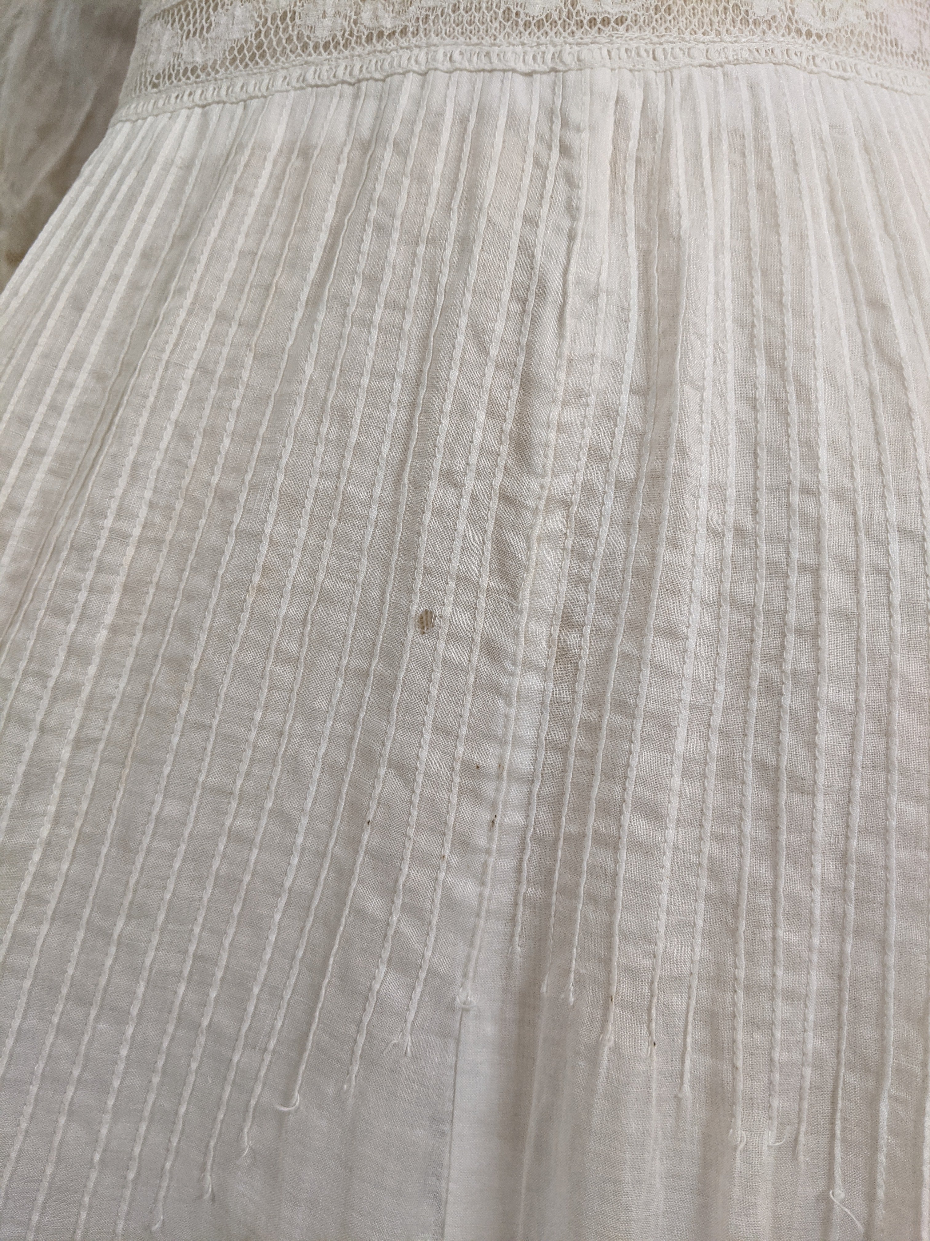 1900s Lingerie Dress | 23" Waist