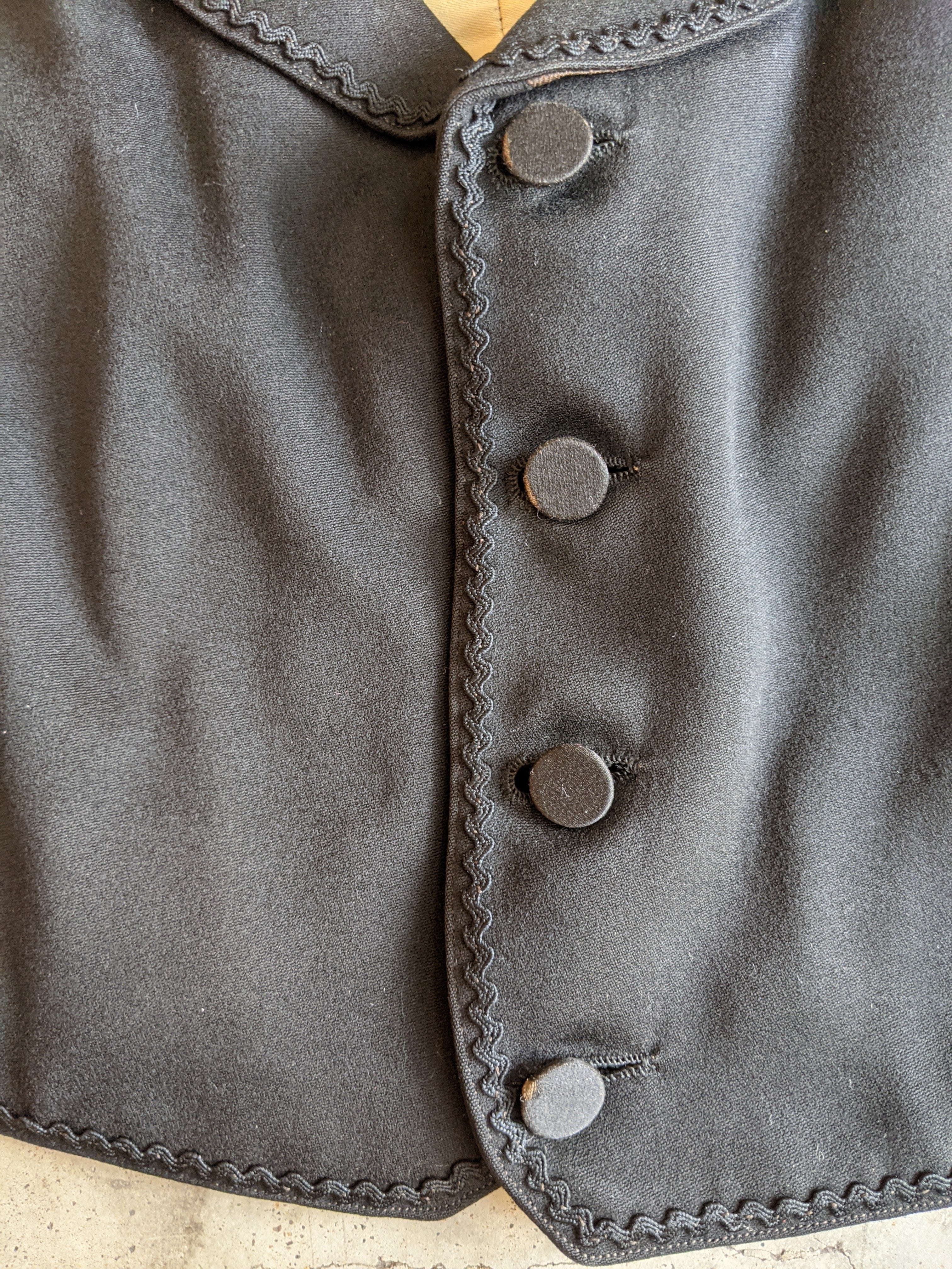 1890s-1900s Waistcoat | 48" Chest